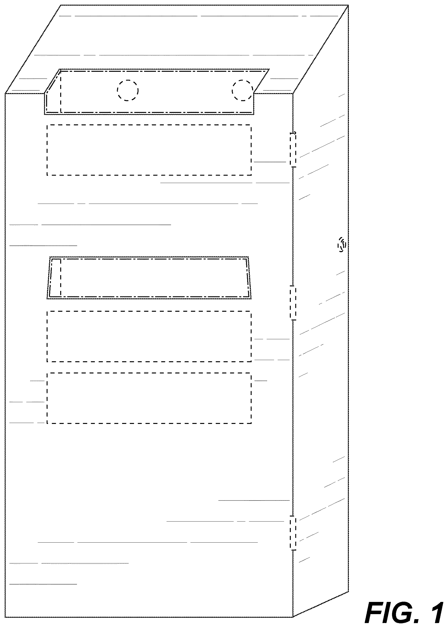 Patent USD1124331 — Medical waste collection container — Figure 1