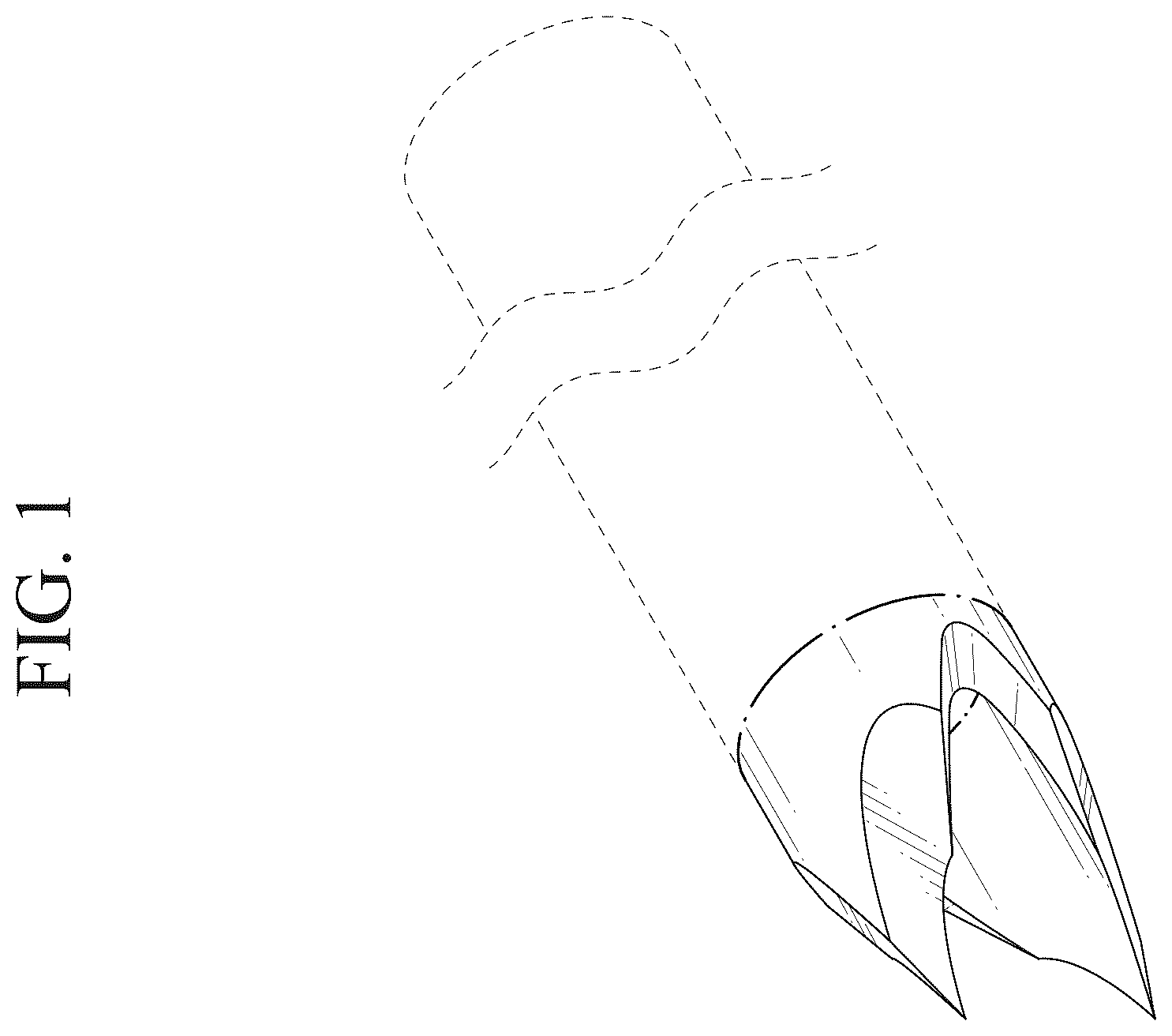 Patent USD1124338 — Endoscopic puncture needle — Figure 1