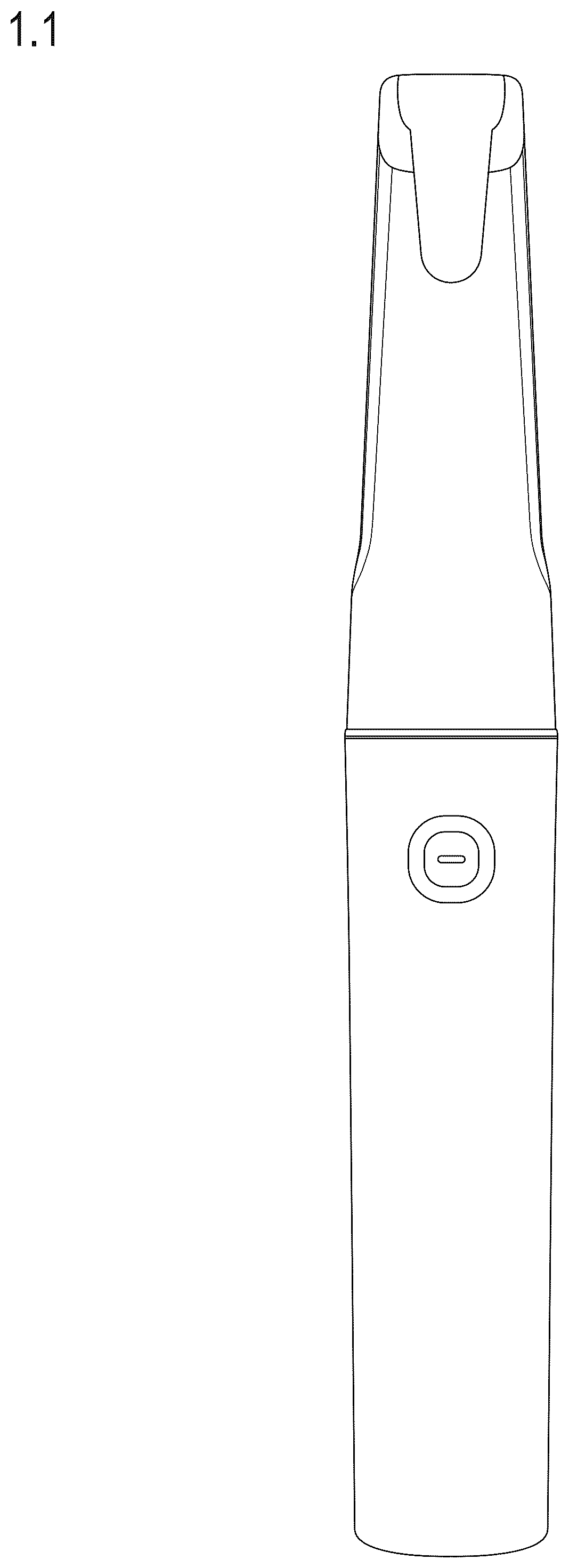 Patent USD1124340 — Dental scanner — Figure 1