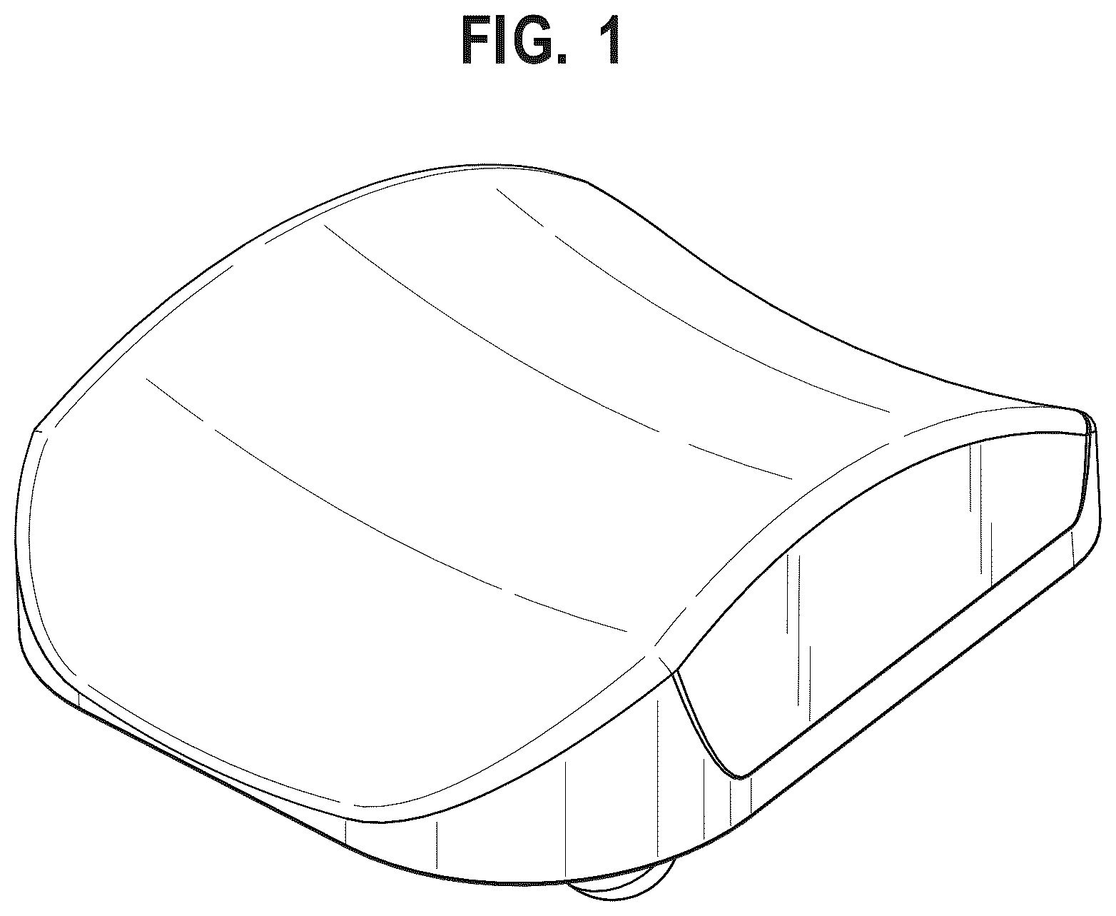 Patent USD1124342 — Talus implant — Figure 1