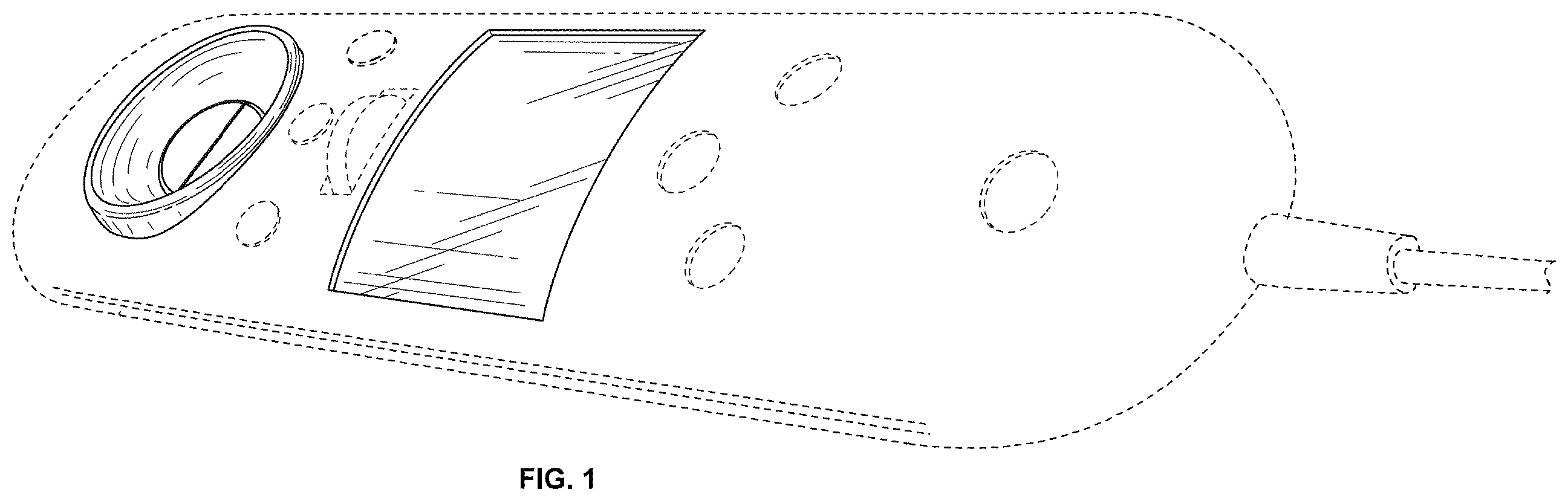 Patent USD1124344 — Radiotherapy pendant — Figure 1