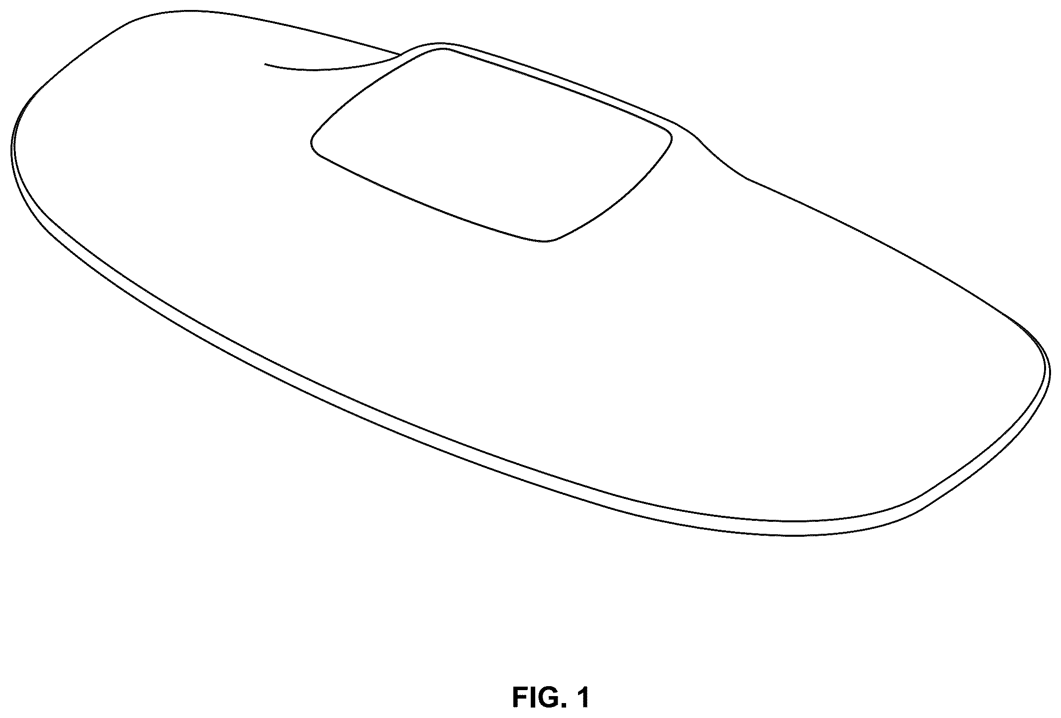 Patent USD1124358 — Menstrual pain management device — Figure 1