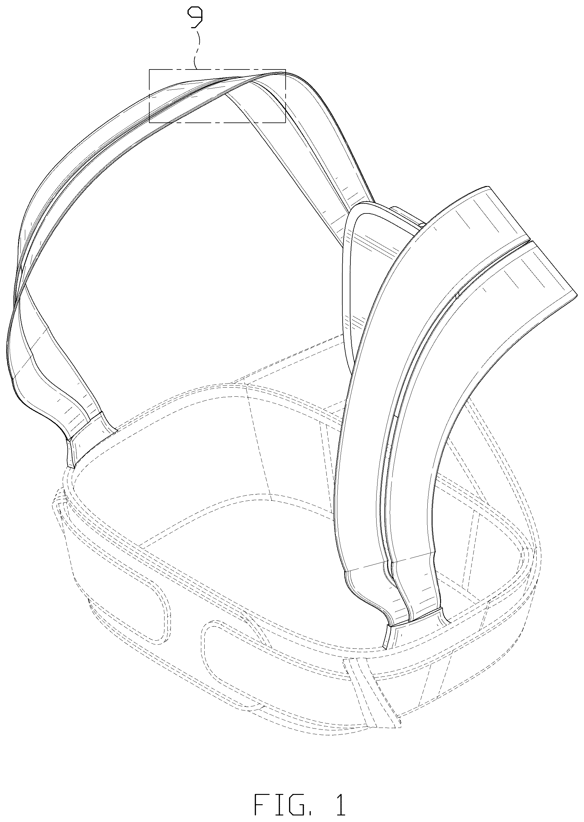Patent USD1124363 — Corrective back brace — Figure 1