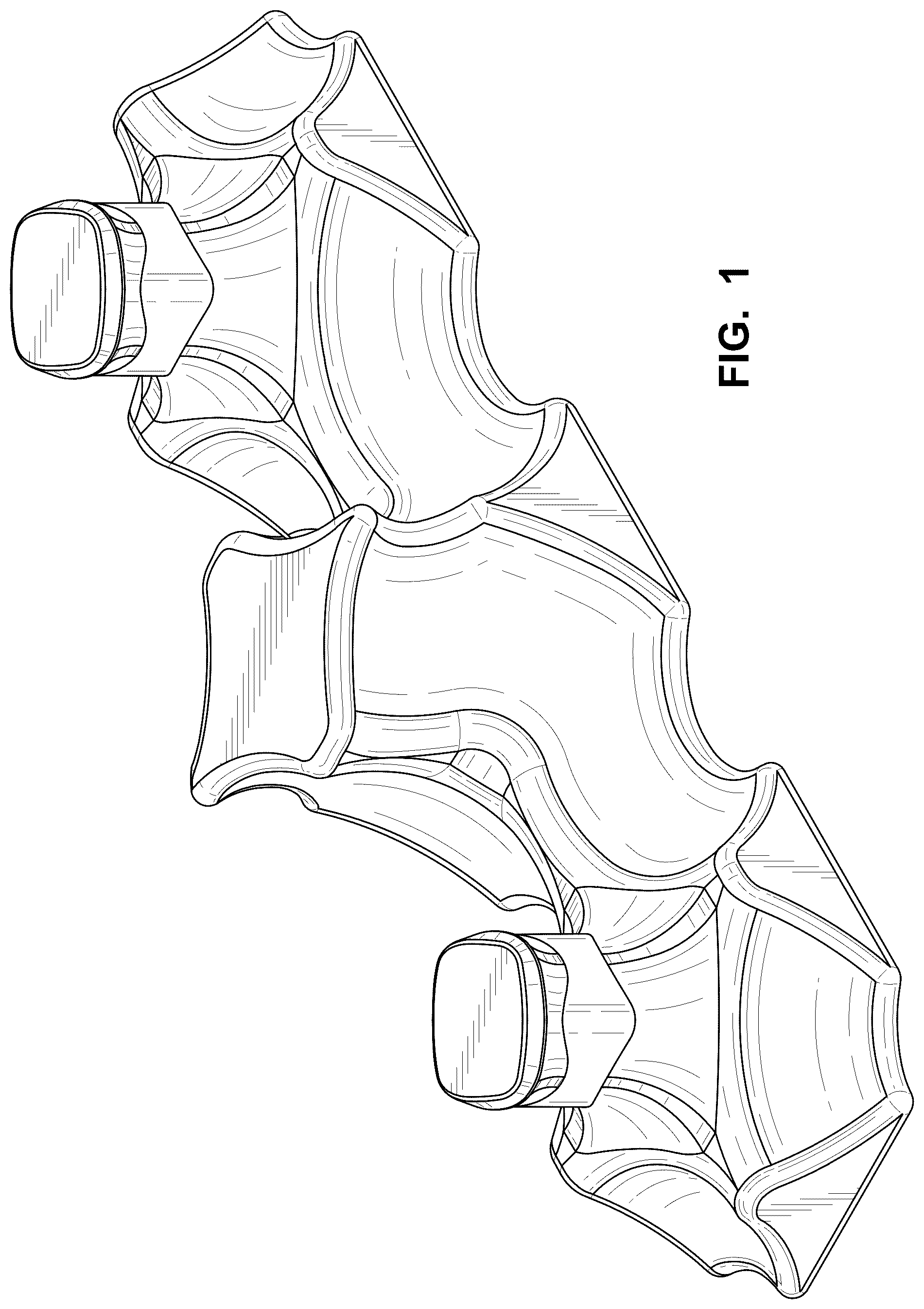 Patent USD1124370 — Exercising apparatus — Figure 1