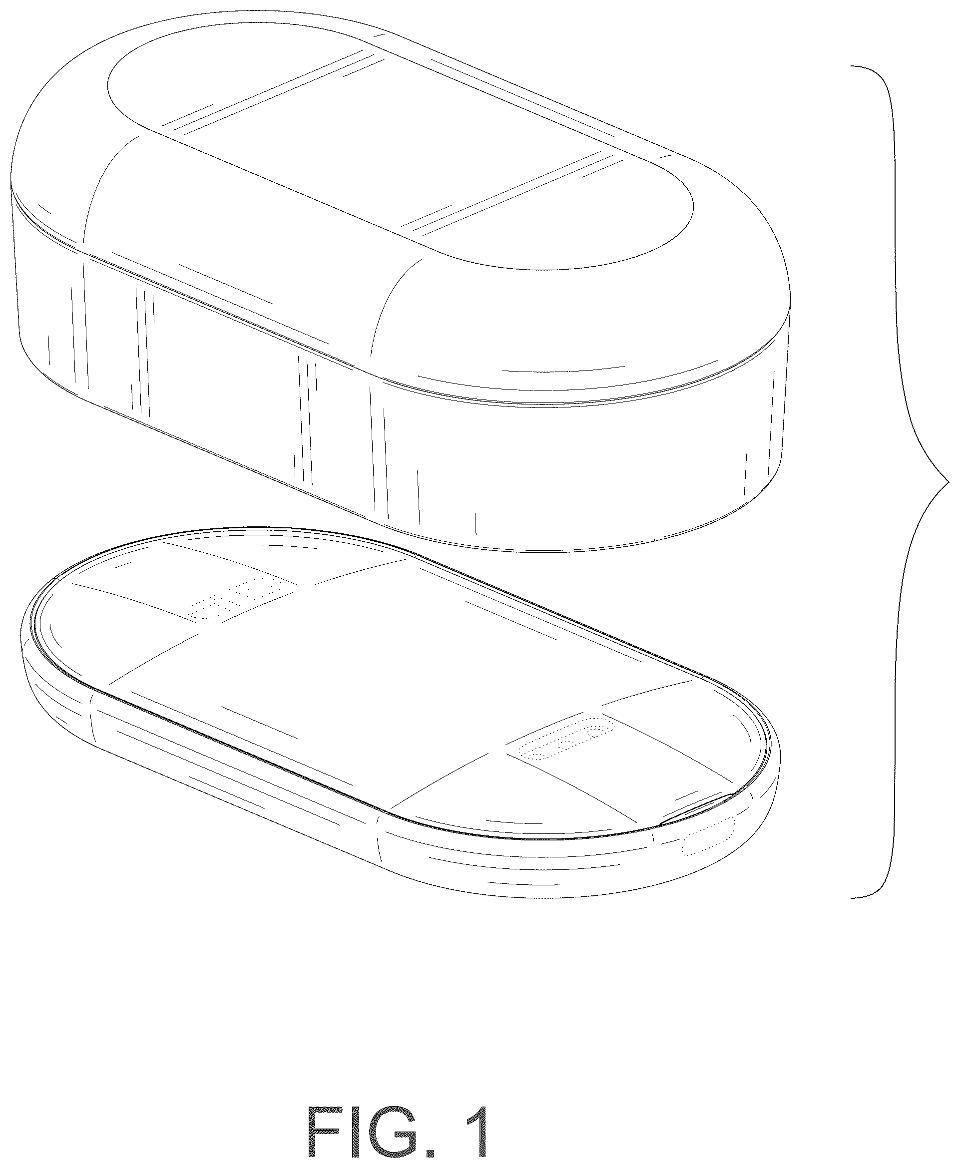 Patent USD1124374 — Controller kit for TENS and EMS — Figure 1