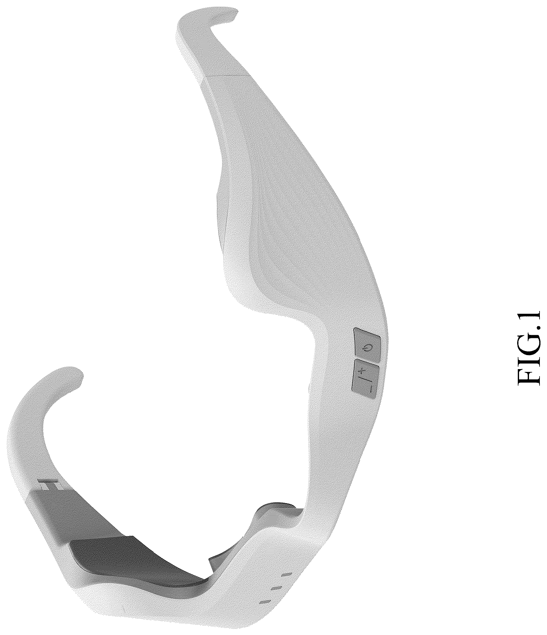 Patent USD1124375 Figure 1 – Eye bag care device