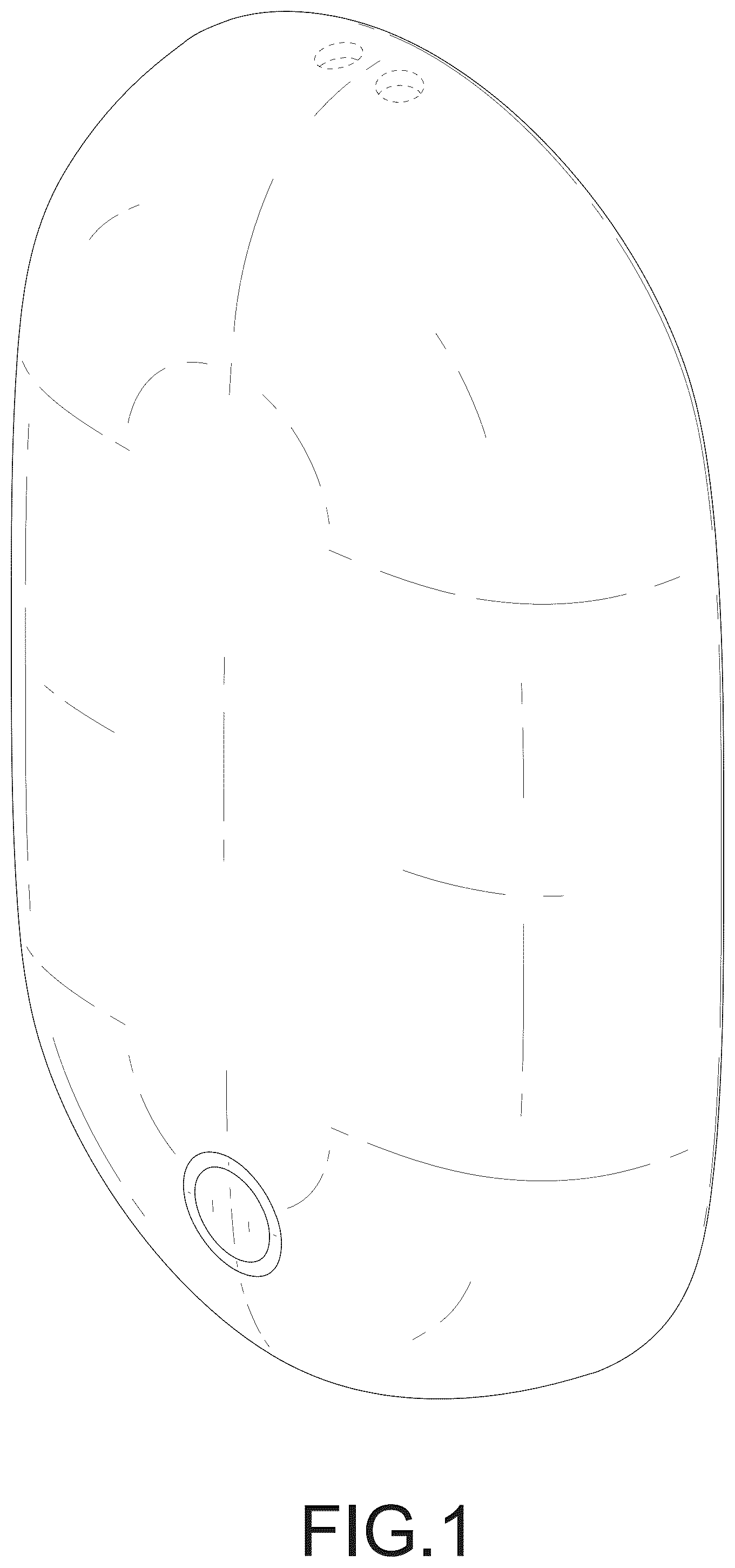 Patent USD1124378 — Magnetic hand warmer — Figure 1