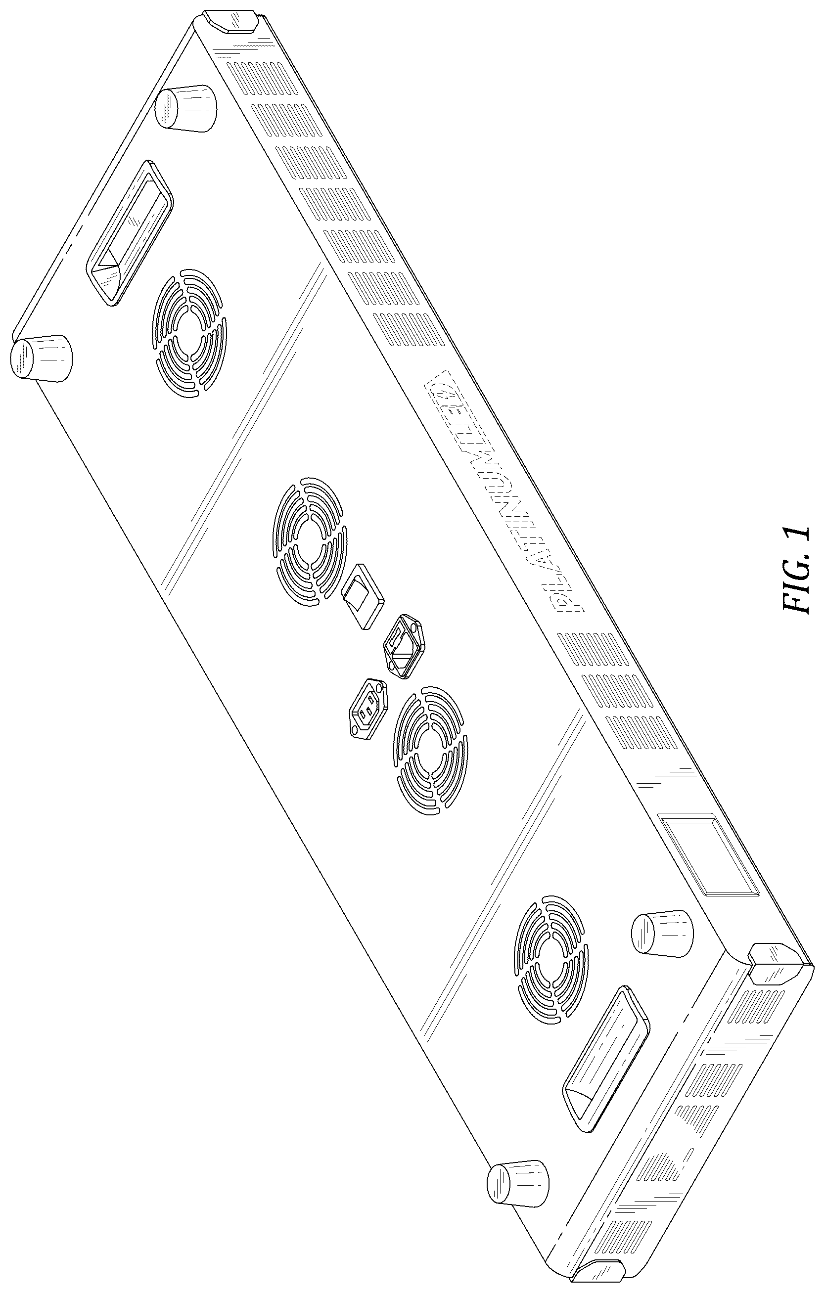Patent USD1124383 Figure 1 – Light therapy device