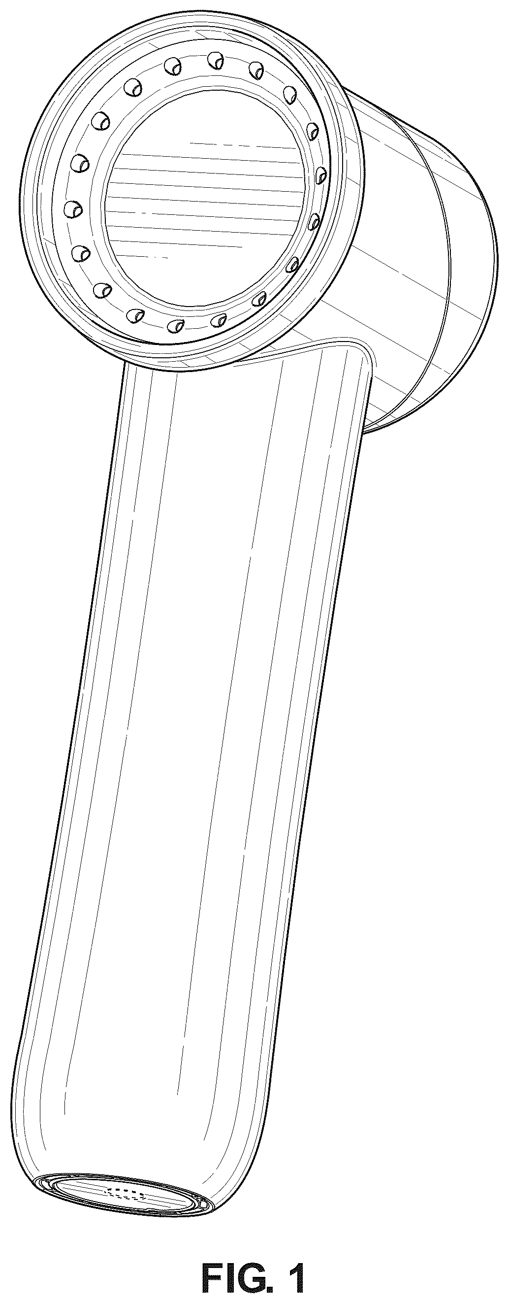 Patent USD1124390 — Treatment device — Figure 1