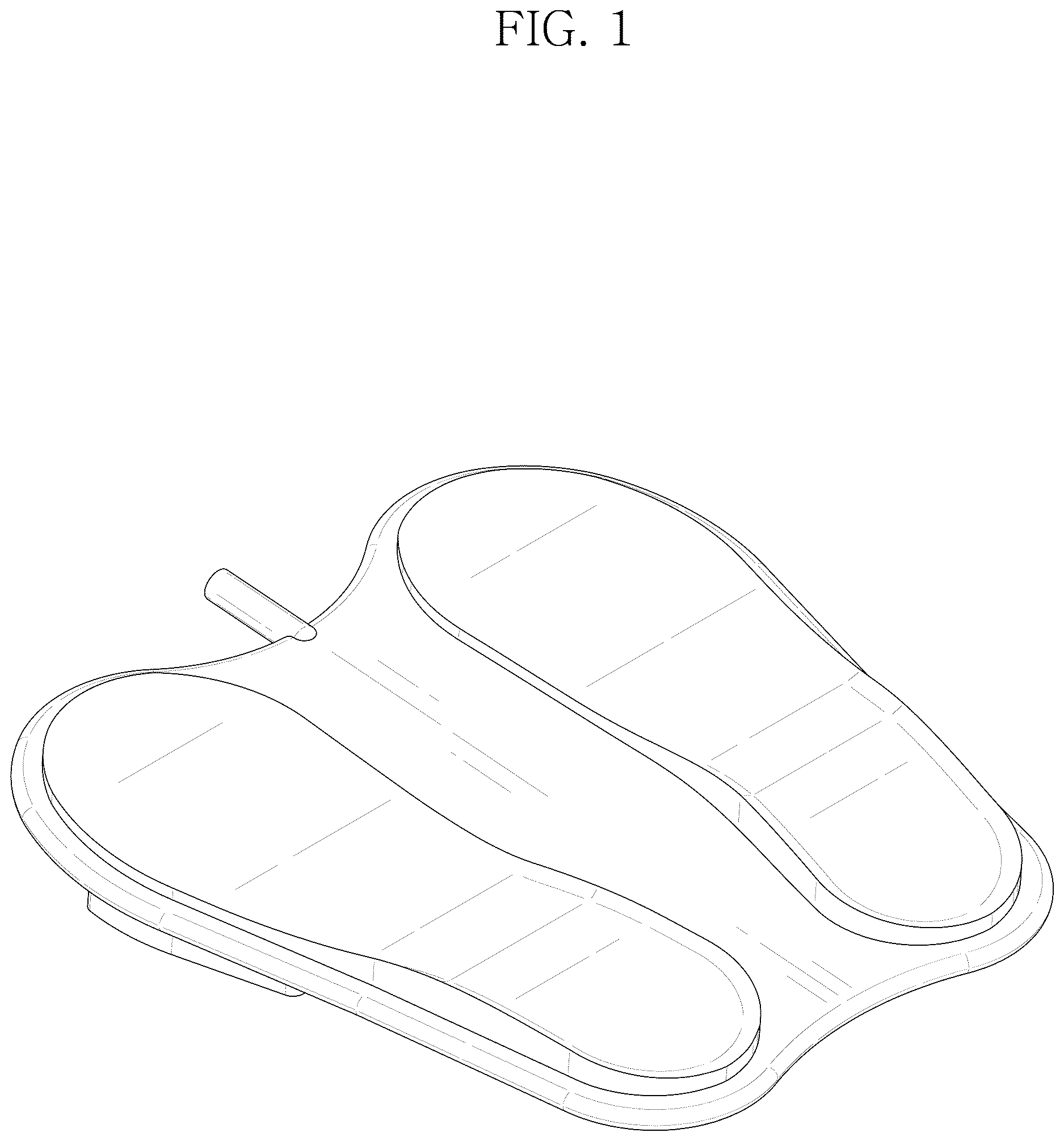 Patent USD1124393 — Low-frequency massager — Figure 1