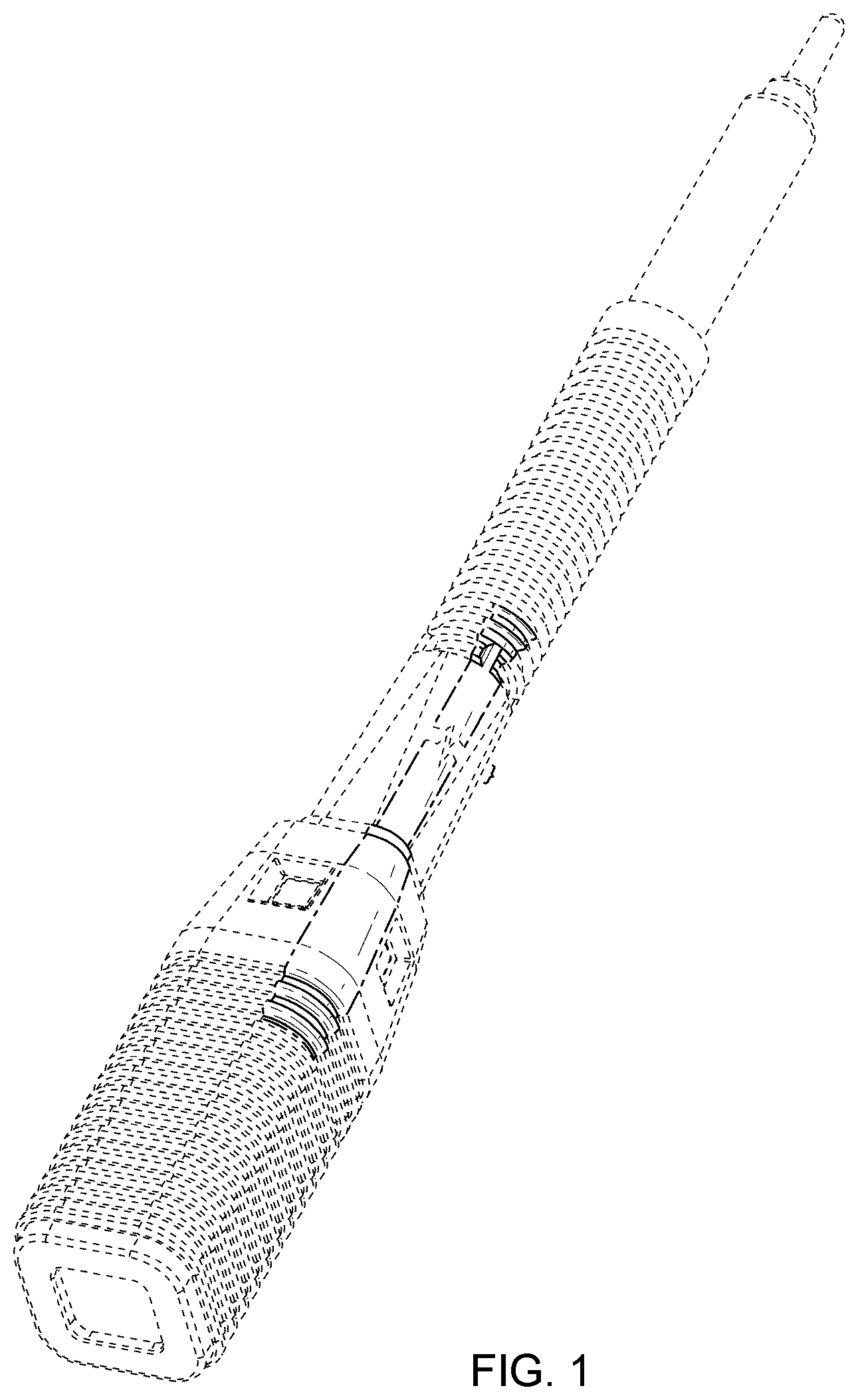 Patent USD1124400 — Sample collection device — Figure 1