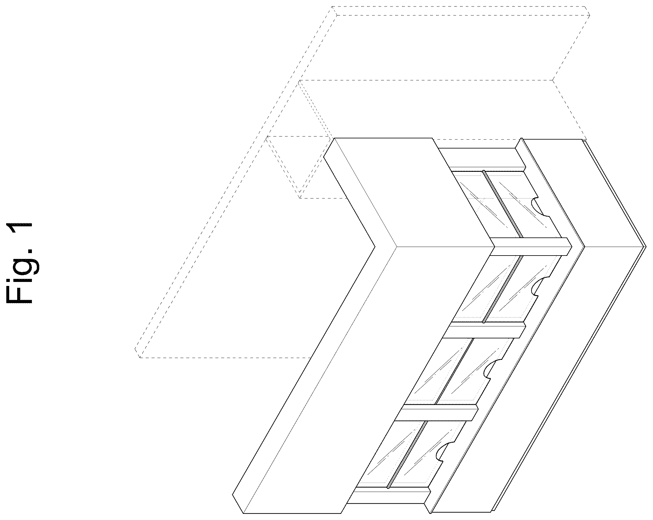 Patent USD1124406 — Movie ticket booth — Figure 1