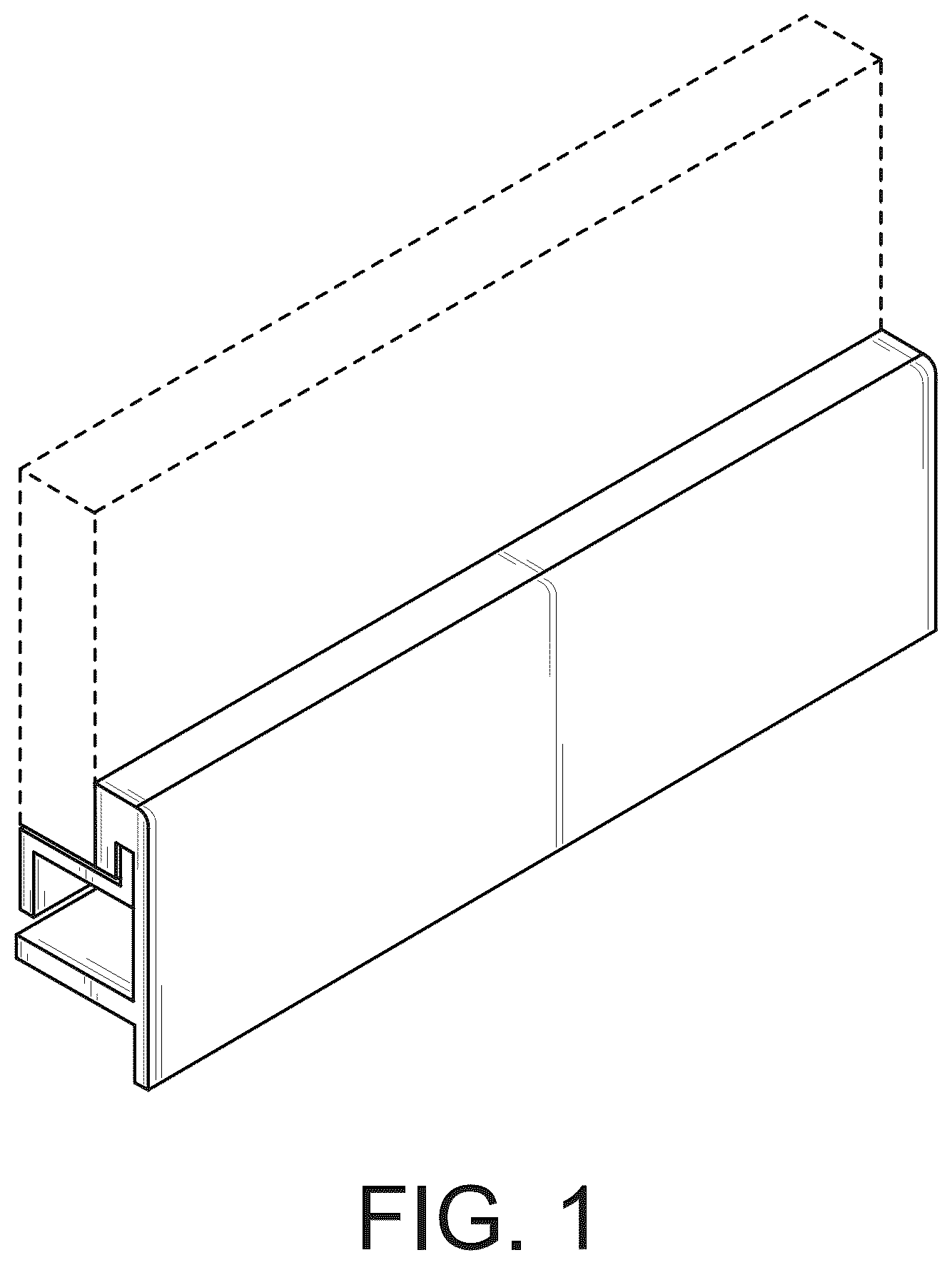 Patent USD1124419 — Base board — Figure 1