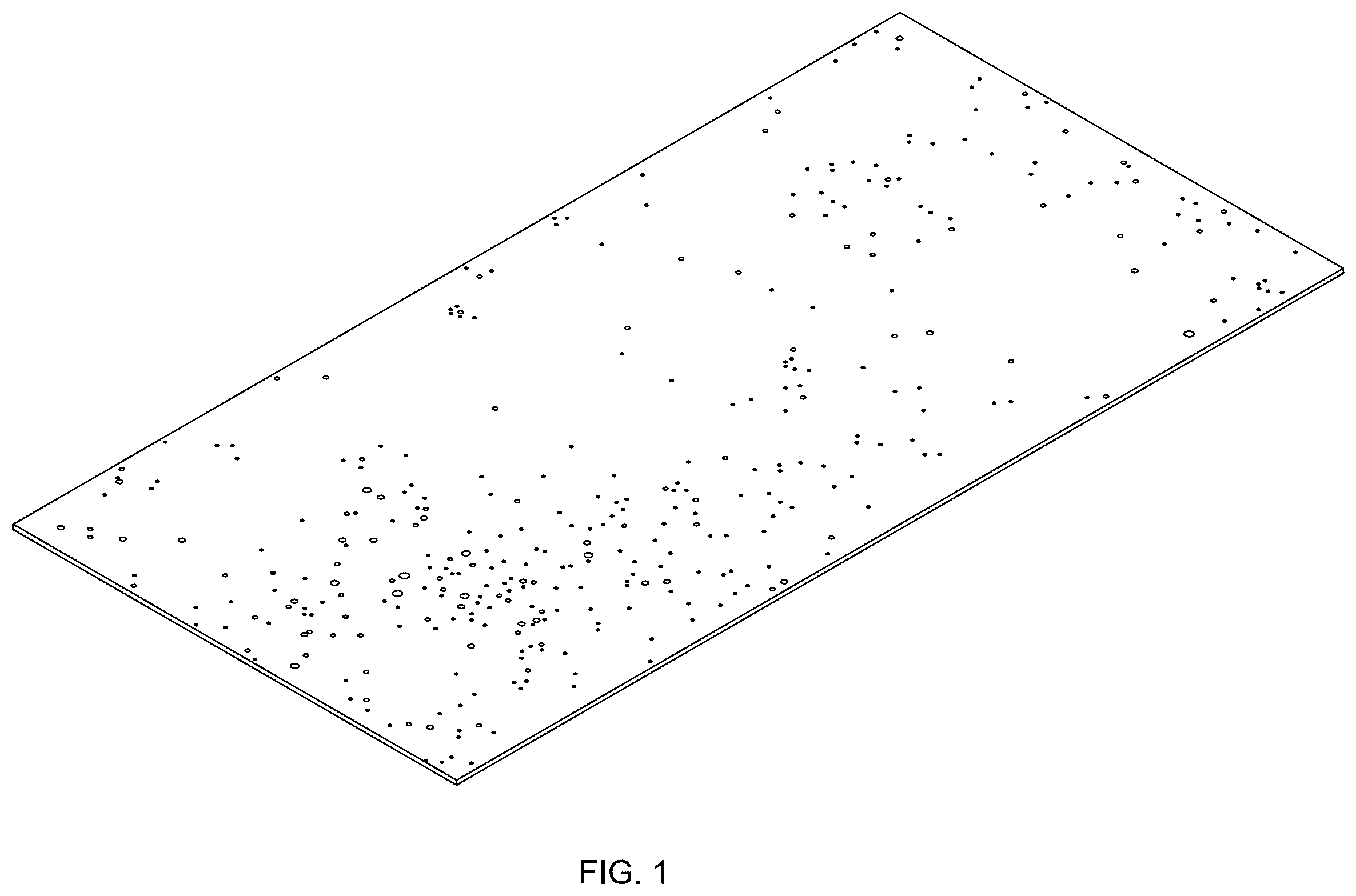 Patent USD1124420 — Apertured building panel — Figure 1