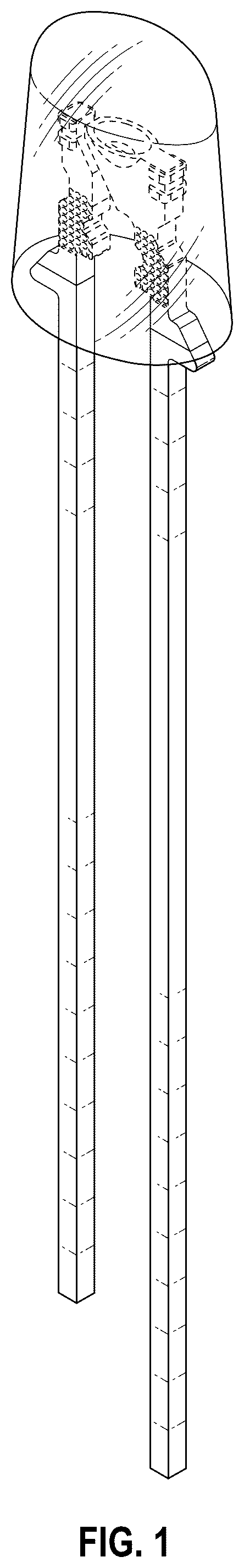 Patent USD1124426 Figure 1 – Light-emitting diode package