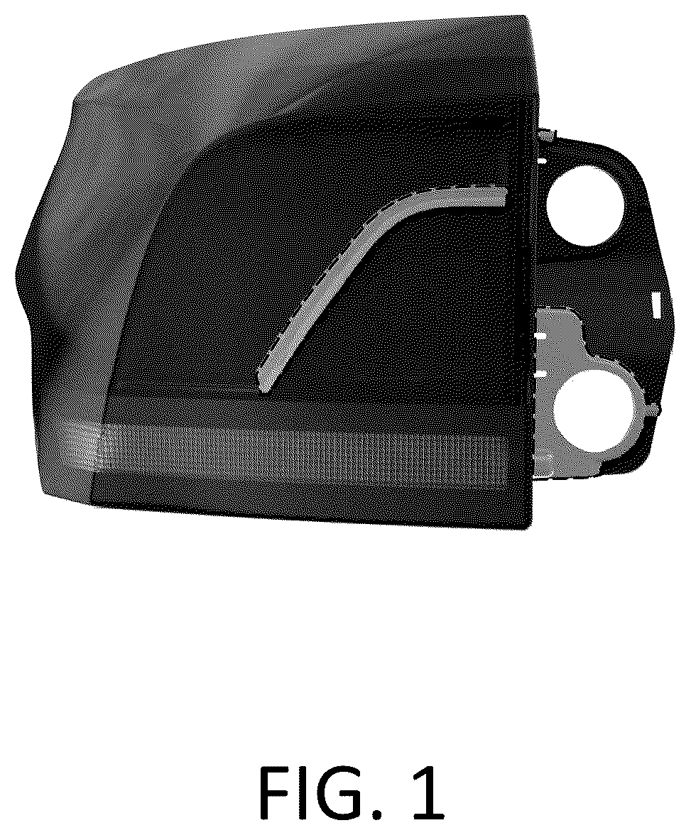 Patent USD1124430 — Vehicle taillight — Figure 1