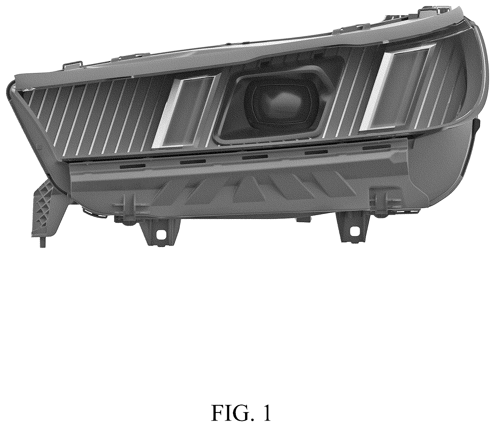 Patent USD1124433 — Headlight for a vehicle — Figure 1