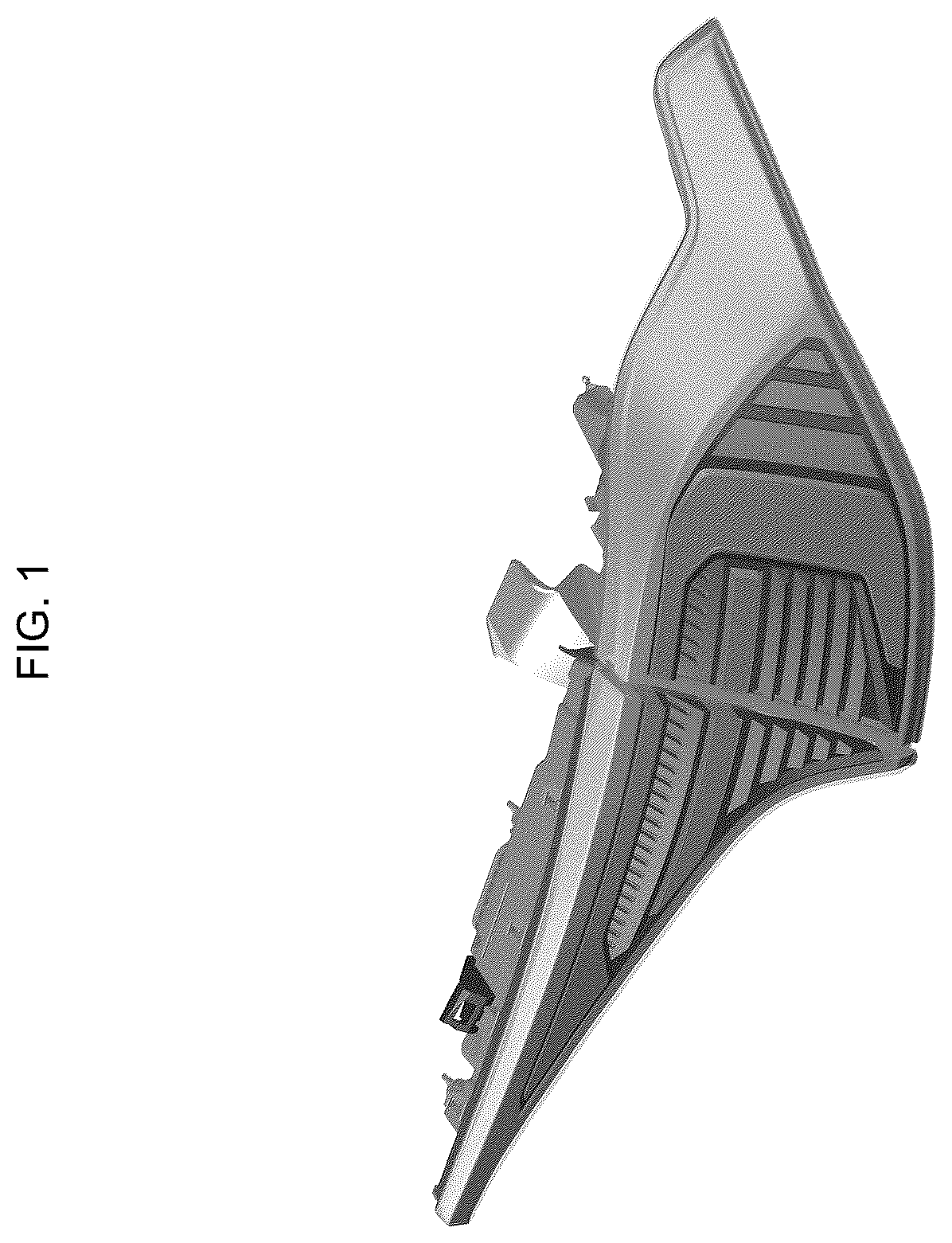 Patent USD1124435 — Rear combination lamp for automobile — Figure 1