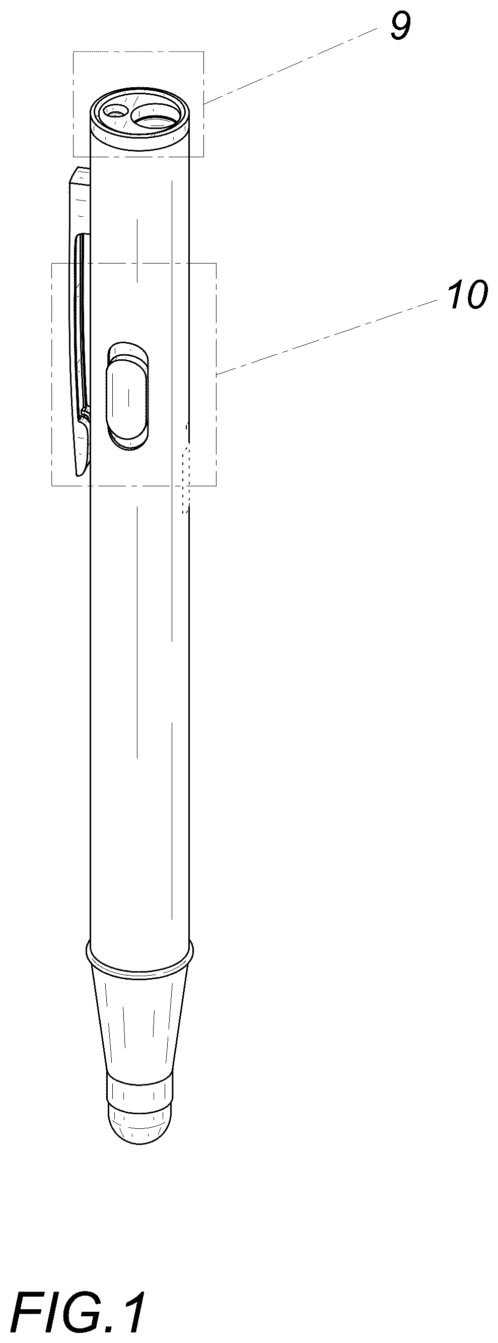 Patent USD1124442 — Penlight — Figure 1
