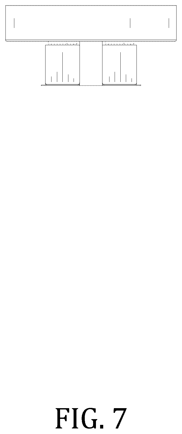 Patent USD1124445 Figure 7 – Bathroom light