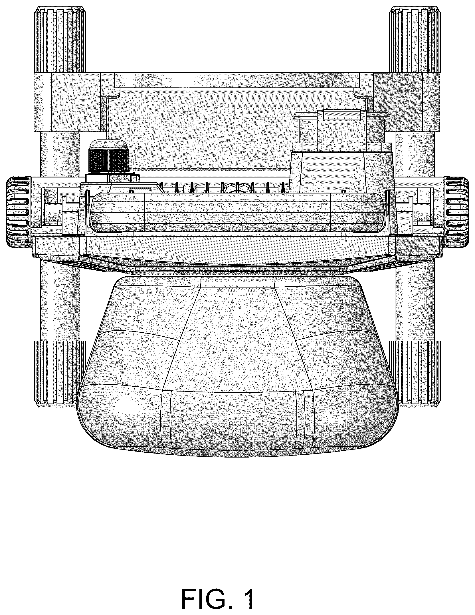 Patent USD1124446 Figure 1 – Luminaire