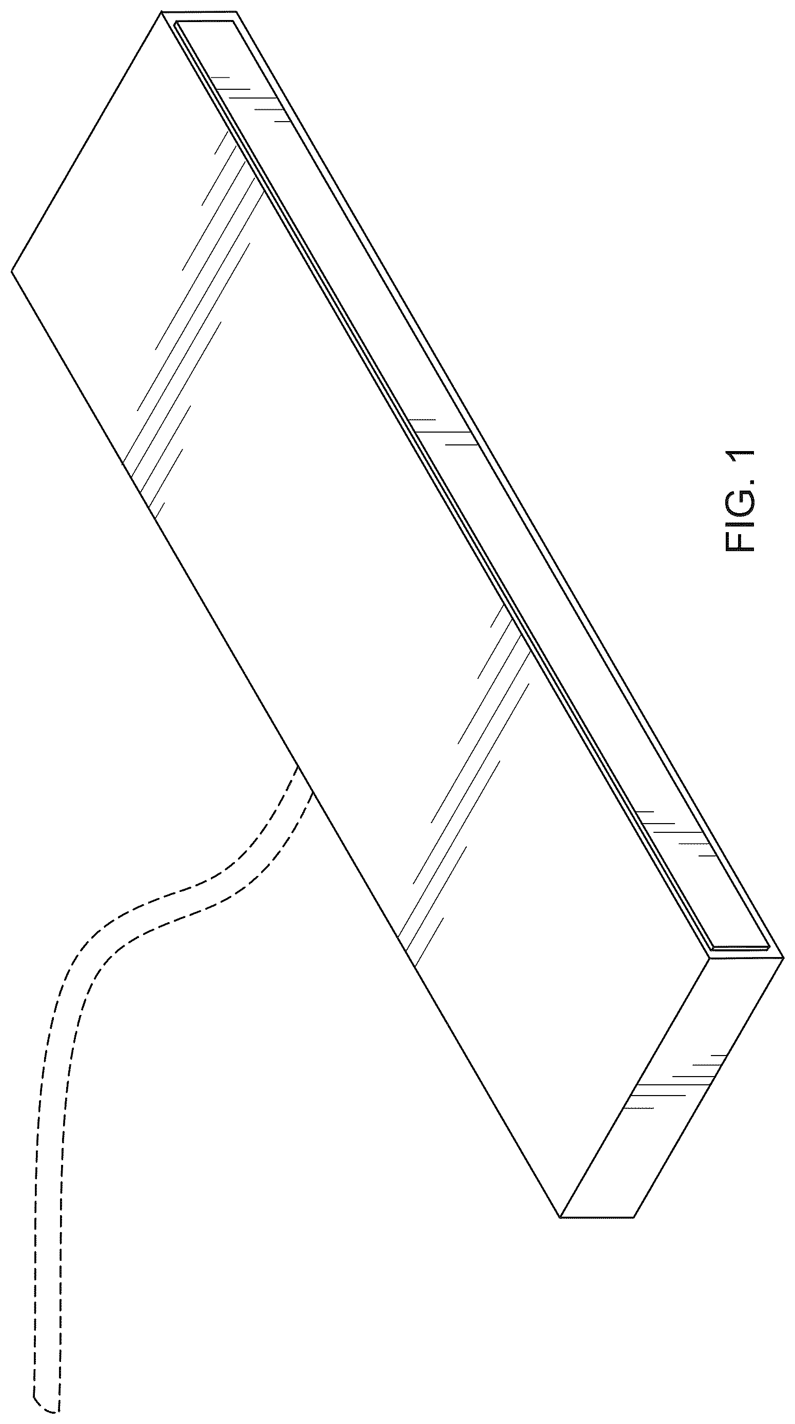 Patent USD1124448 Figure 1 – Paver light