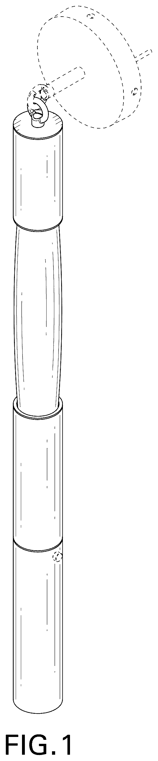 Patent USD1124453 — Sconce — Figure 1