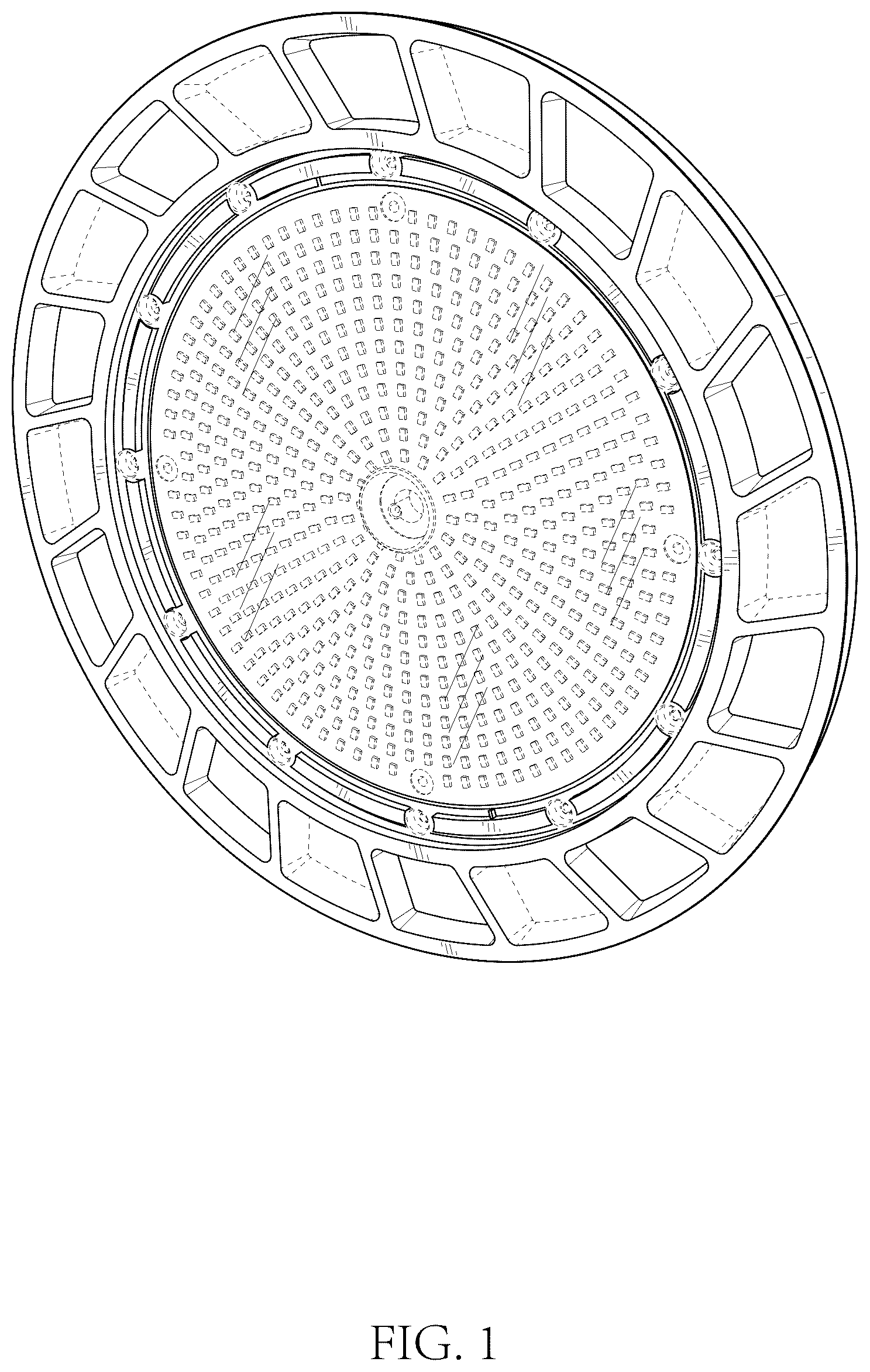 Patent USD1124469 — High bay lamp — Figure 1