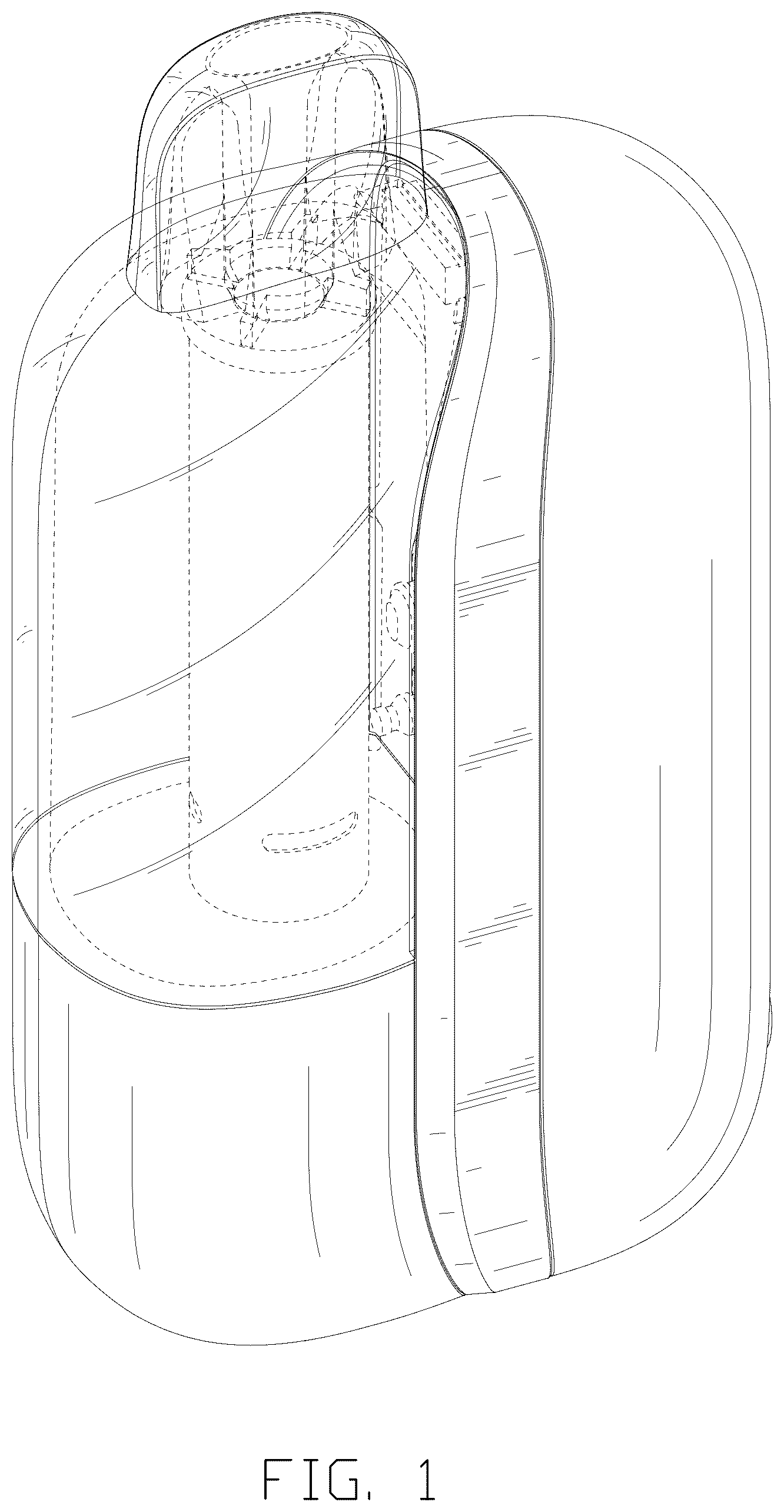 Patent USD1124483 — Electronic cigarette — Figure 1