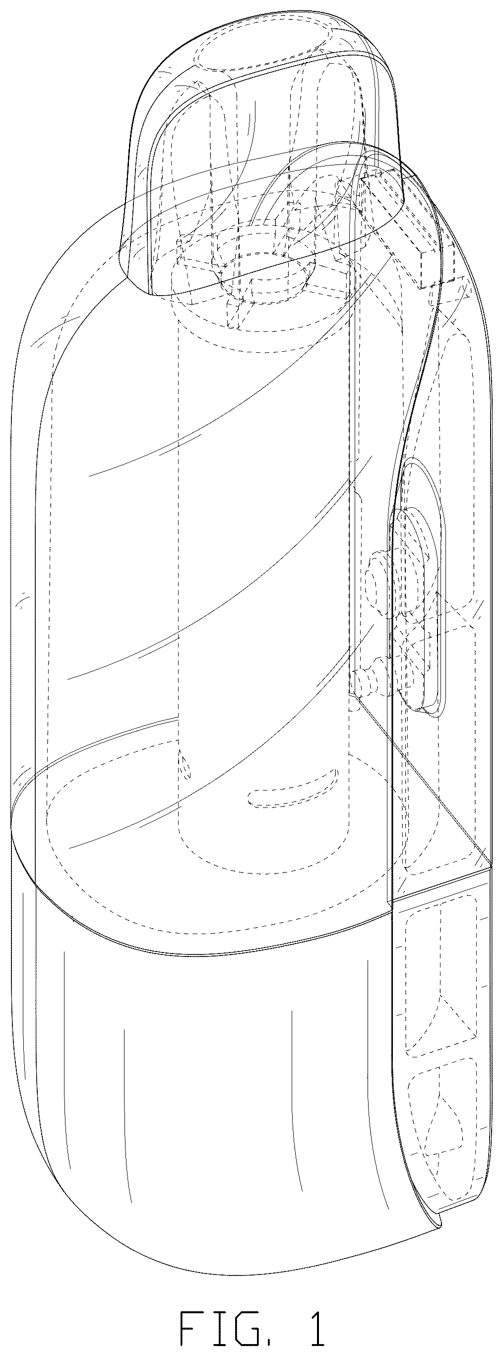 Patent USD1124484 — Electronic cigarette — Figure 1