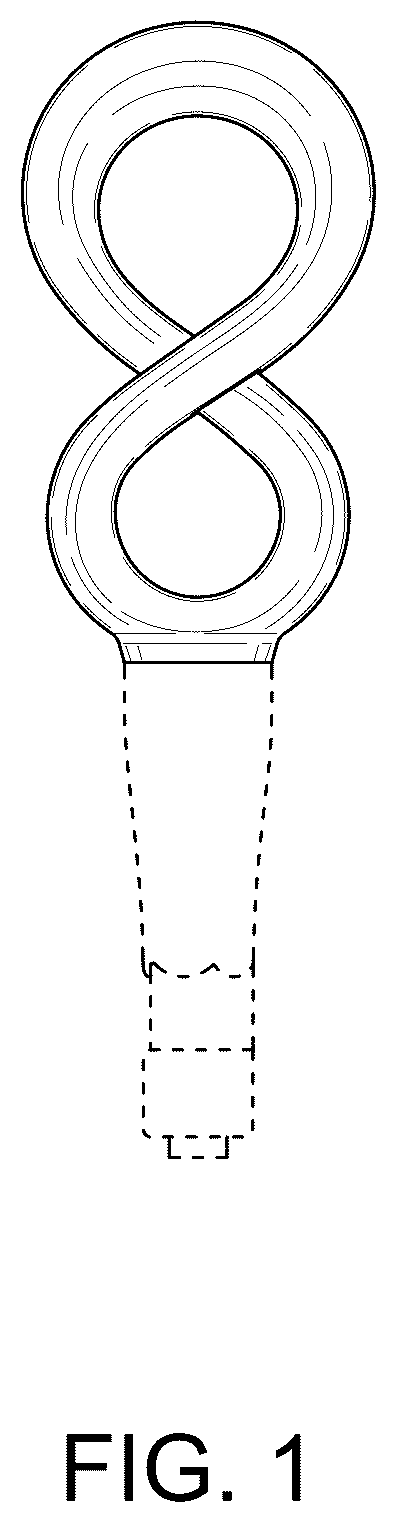 Patent USD1124488 Figure 1 – Cosmetic applicator