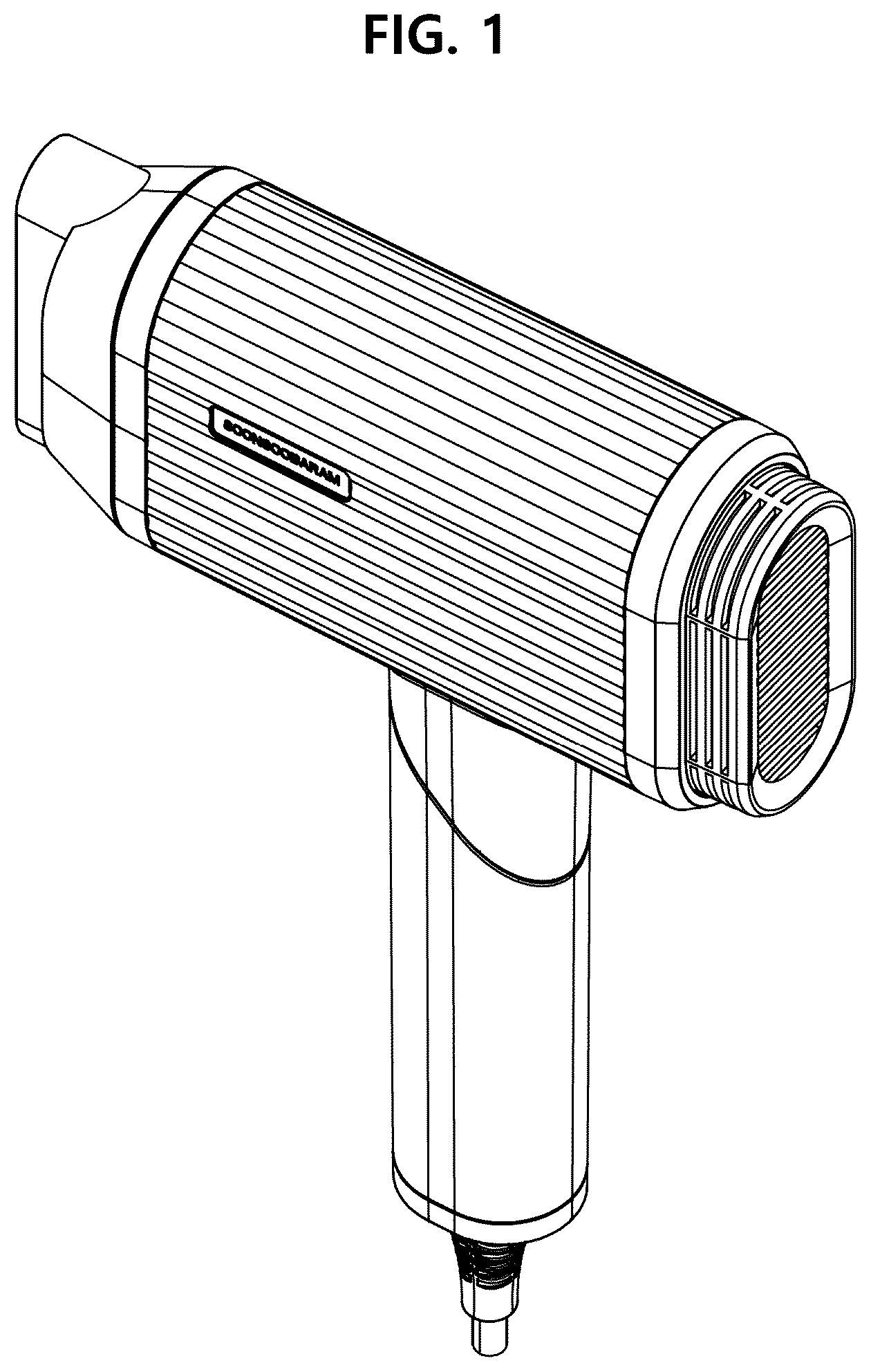 Patent USD1124492 — Hair dryer — Figure 1