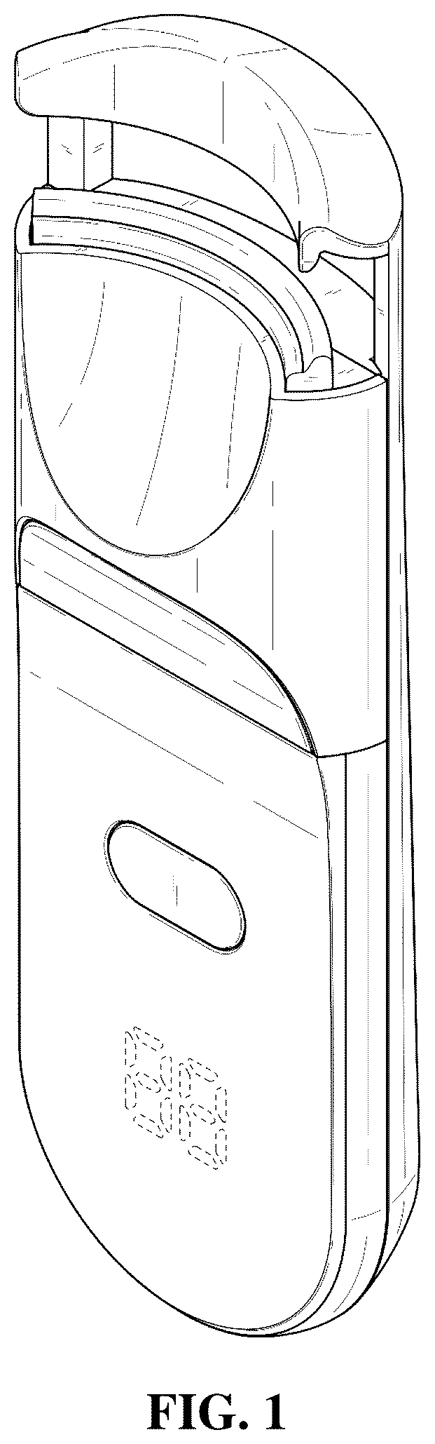 Patent USD1124500 — Eyelash curler — Figure 1