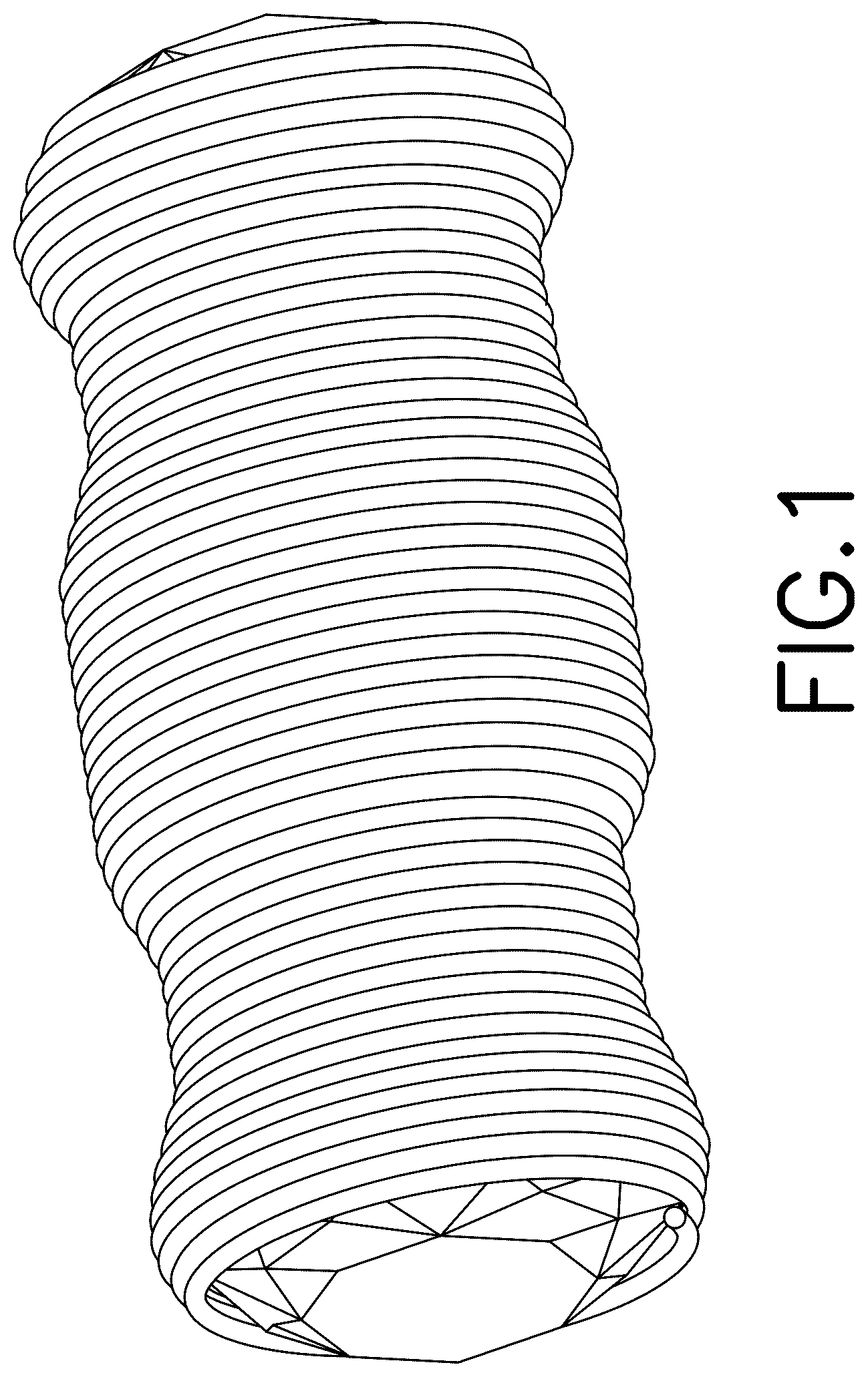 Patent USD1124501 — Hair clip — Figure 1