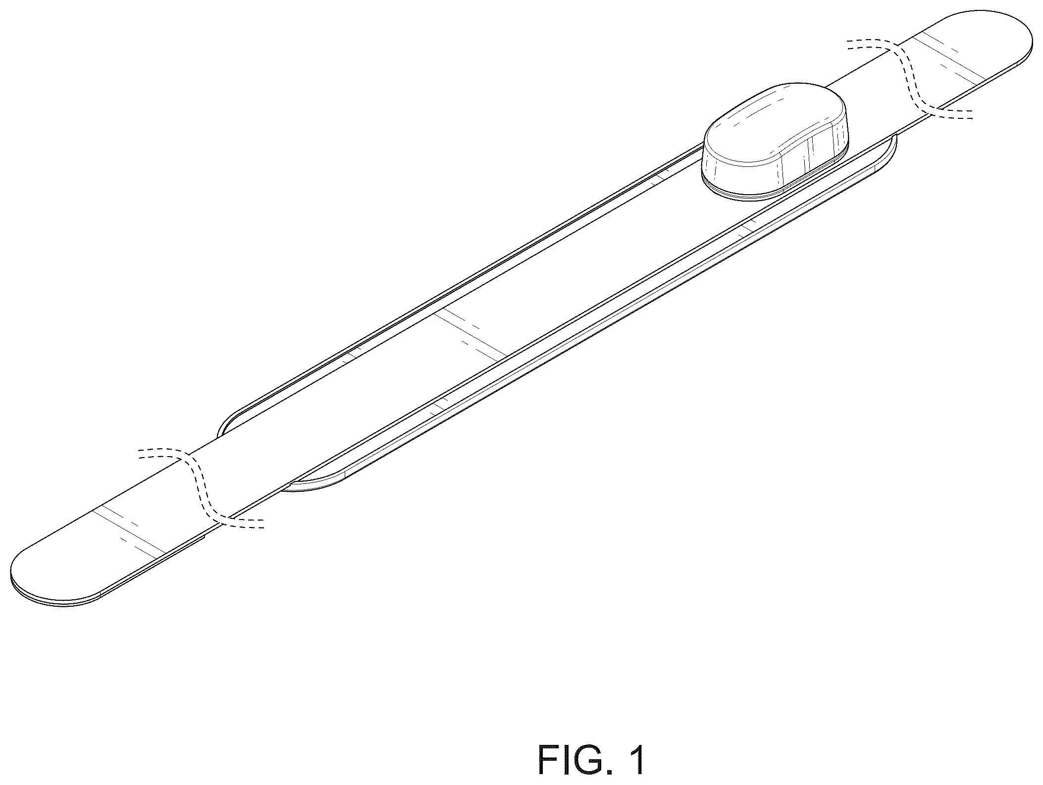 Patent USD1124504 — LED hair band — Figure 1