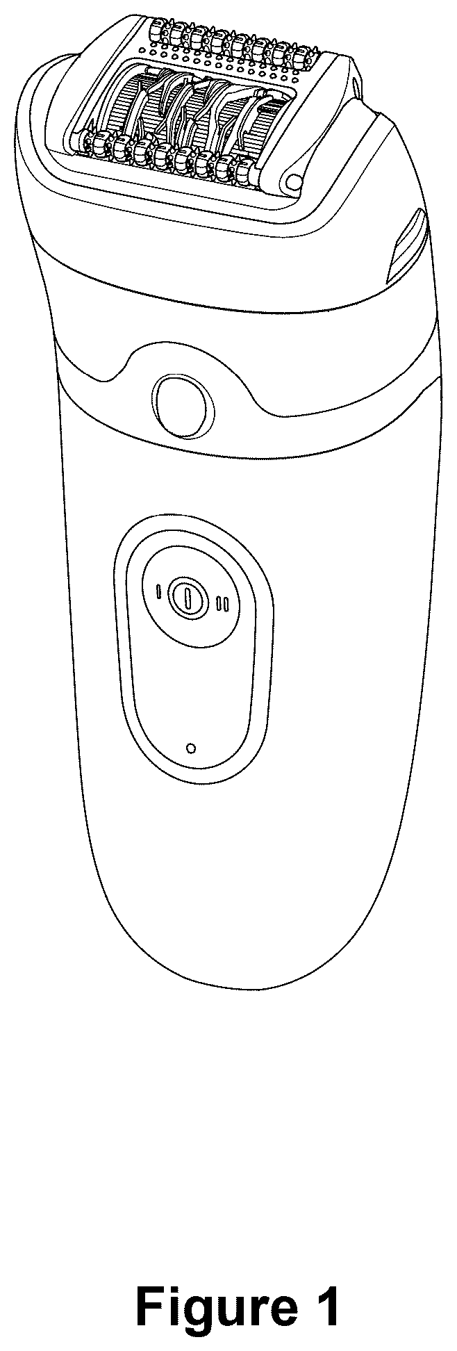 Patent USD1124505 — Hair removing appliance — Figure 1