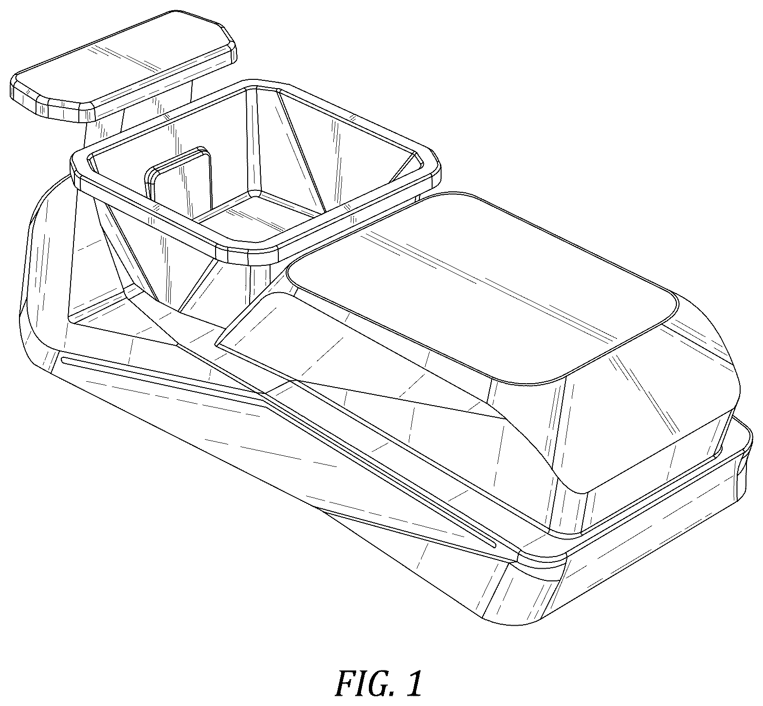 Patent USD1124515 — Pedicure base station — Figure 1