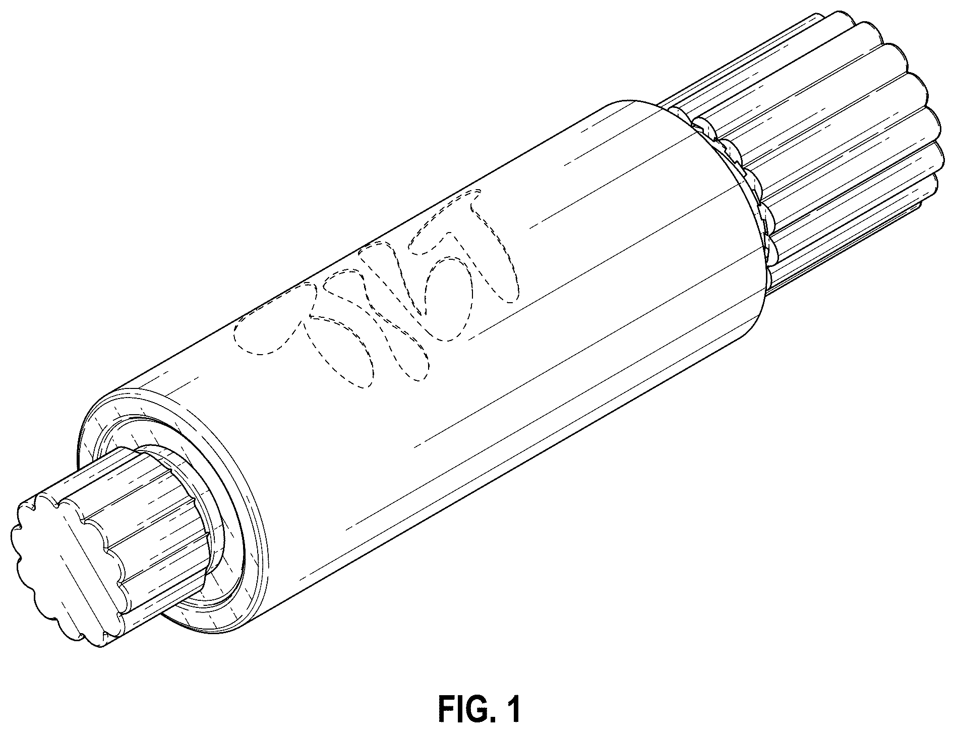Patent USD1124519 — Cosmetic product refill — Figure 1