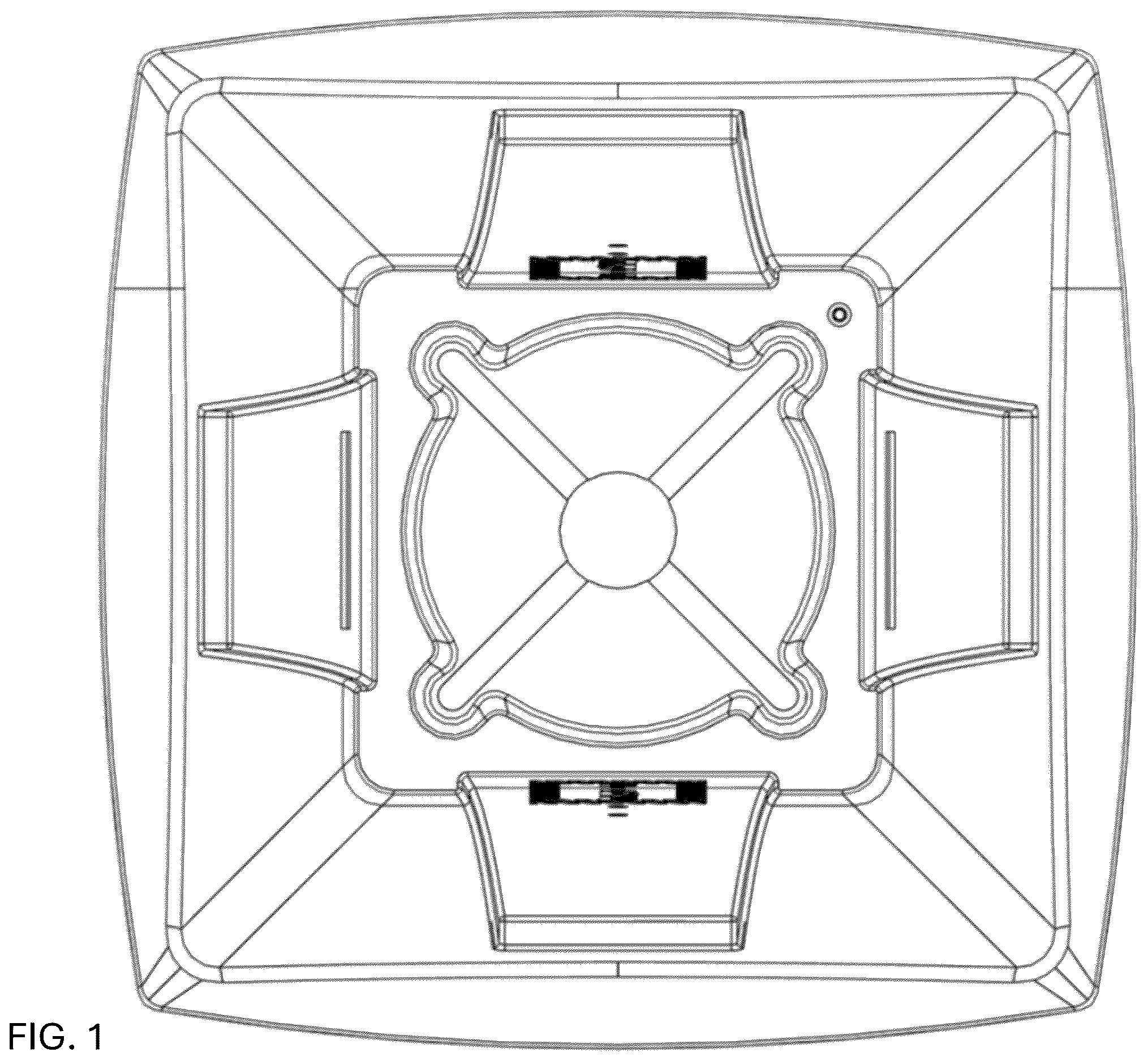 Patent USD1124526 — Fire extinguisher stand — Figure 1