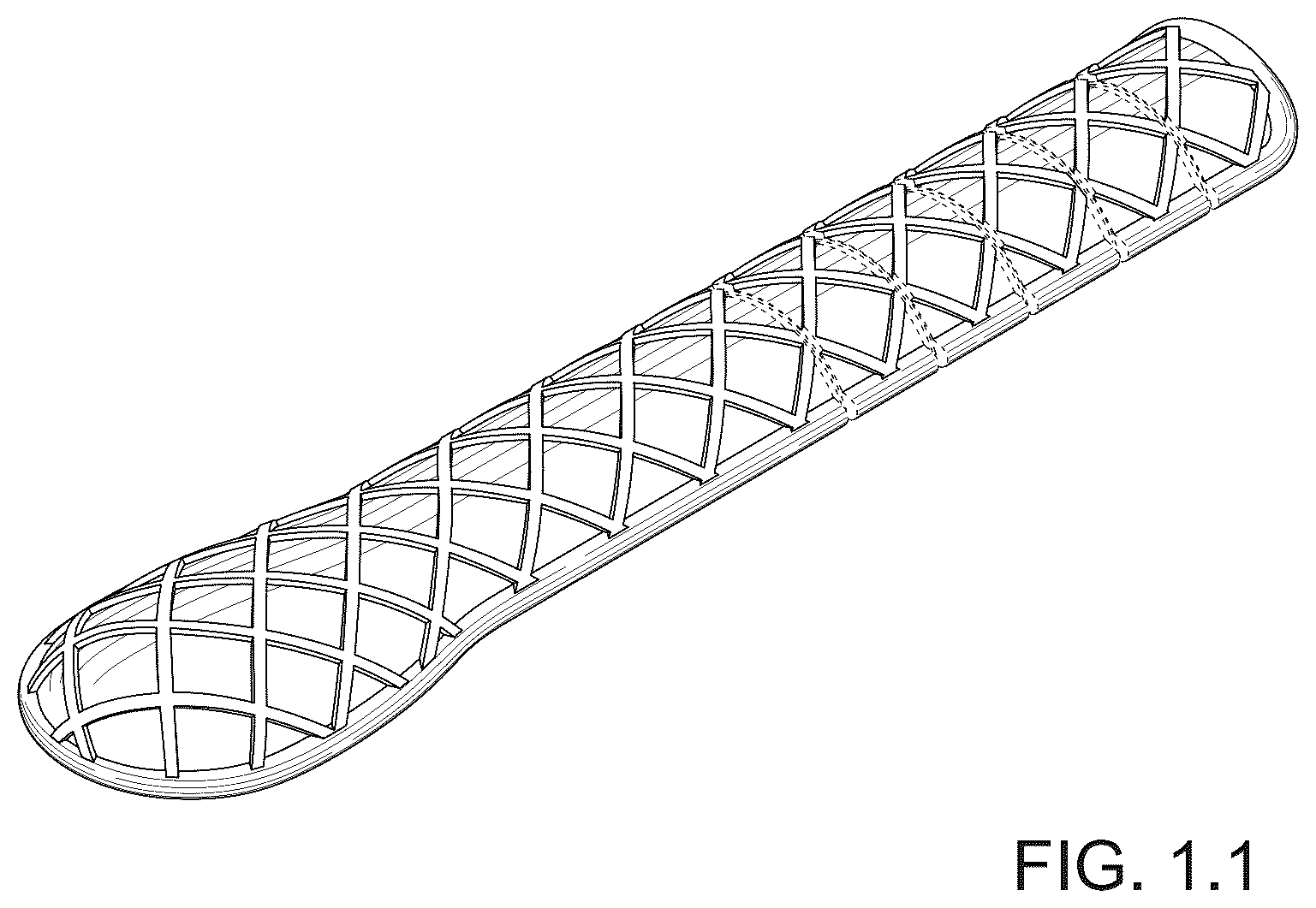 Patent USD1124529 — Animal splint — Figure 1