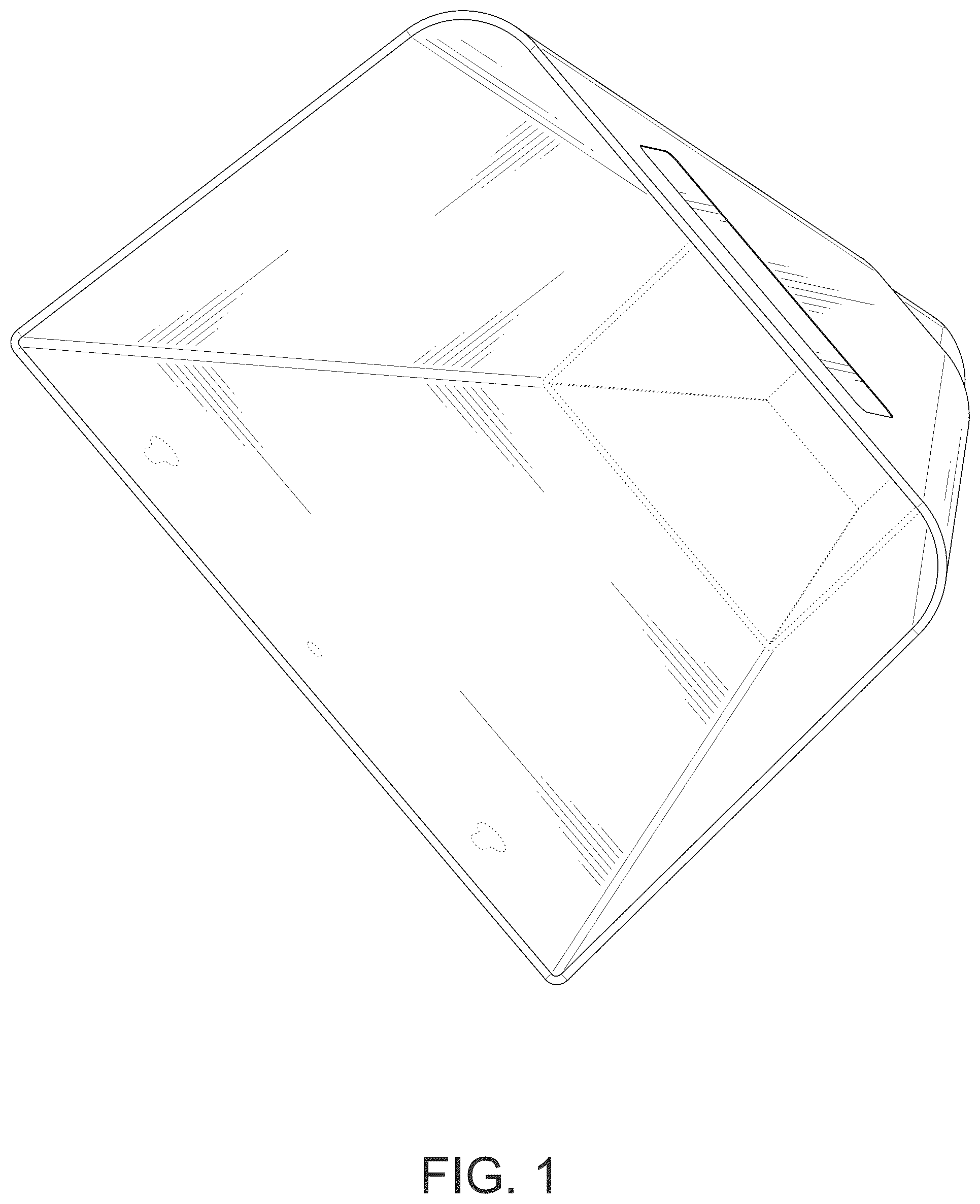 Patent USD1124540 Figure 1 – Chicken killing cone