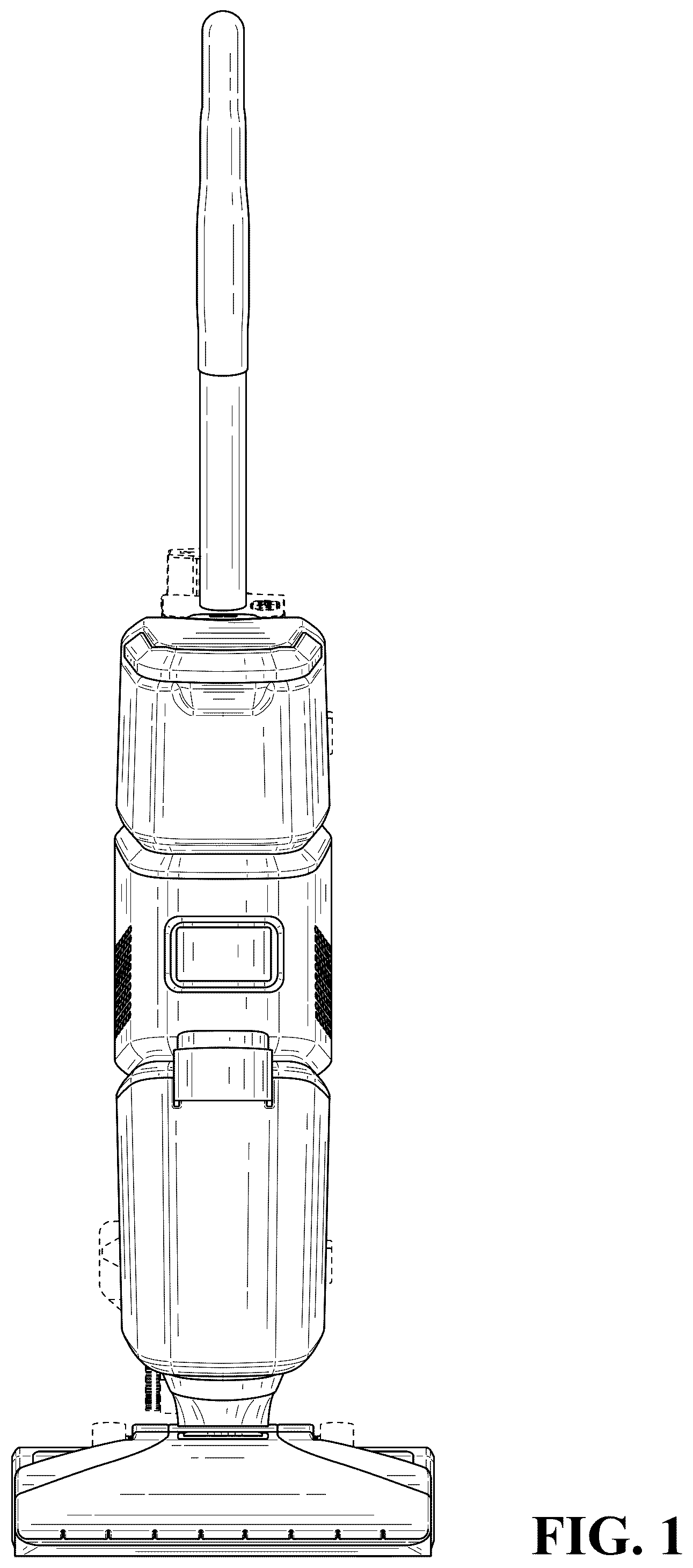 Patent USD1124547 — Surface cleaning device — Figure 1