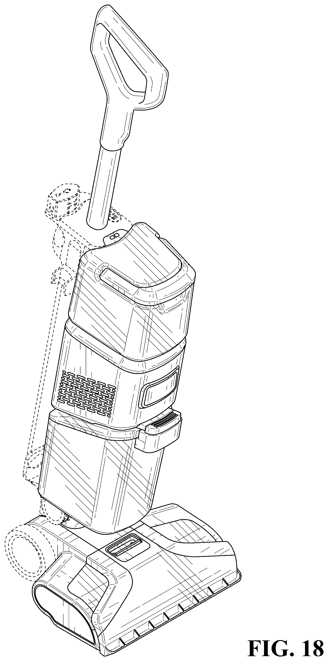 Patent USD1124547 Figure 16 – Surface cleaning device