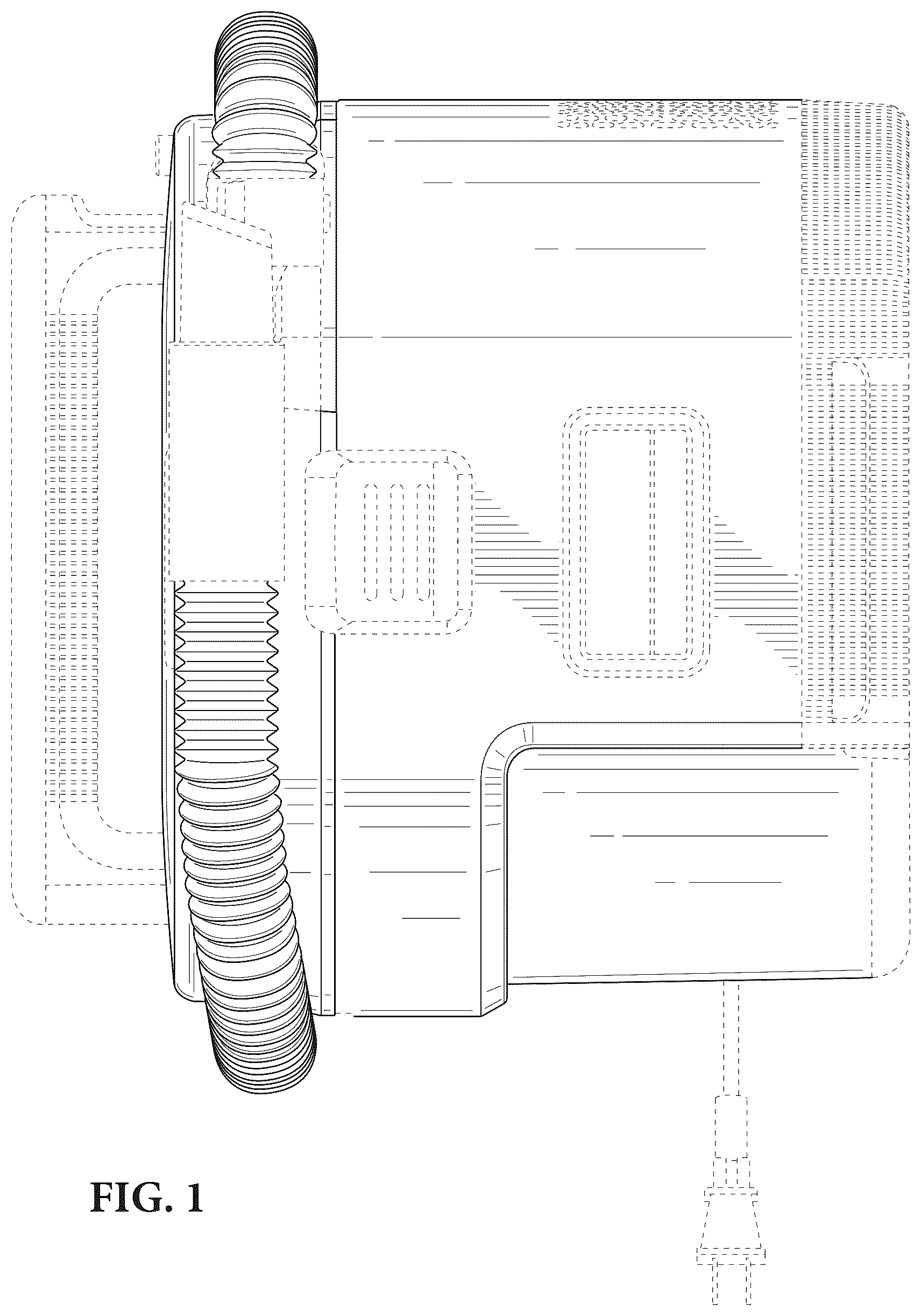 Patent USD1124550 — Vacuum cleaner — Figure 1