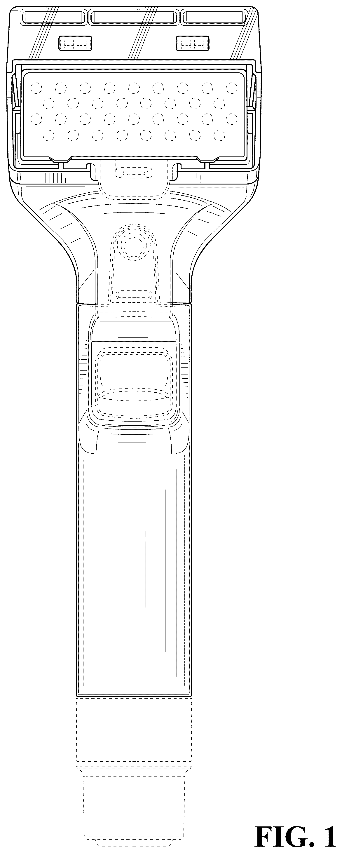 Patent USD1124554 — Surface cleaning tool — Figure 1