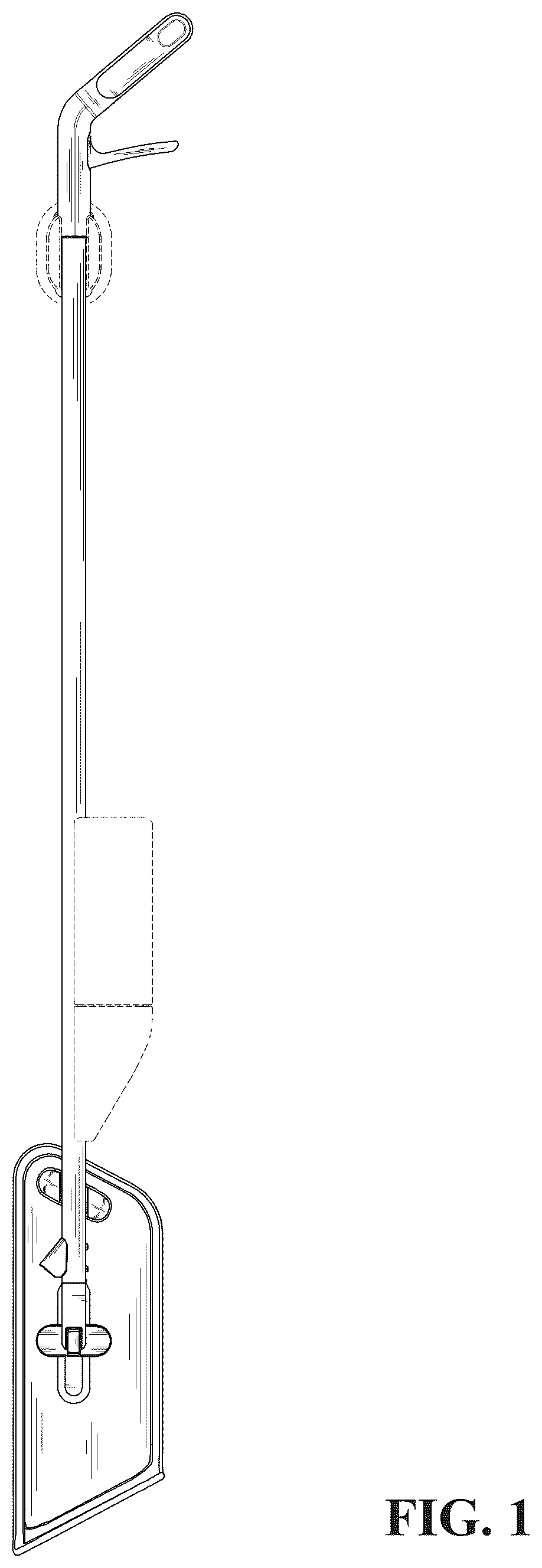 Patent USD1124560 — Mop with spray — Figure 1