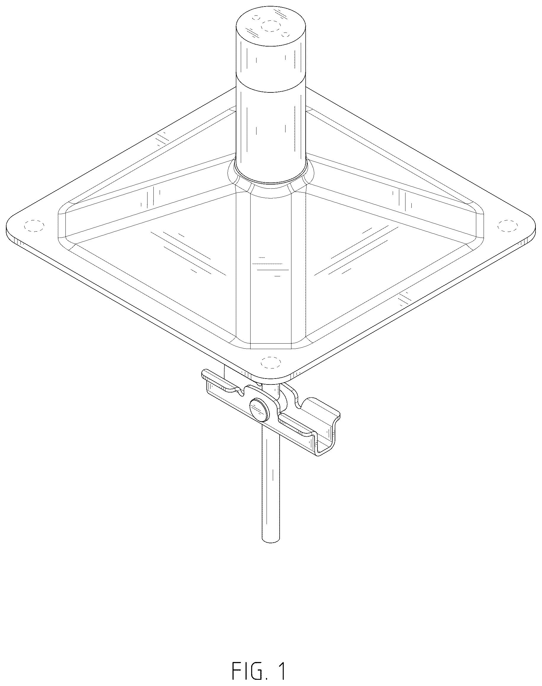 Patent USD1124571 — Anchor fixing device — Figure 1