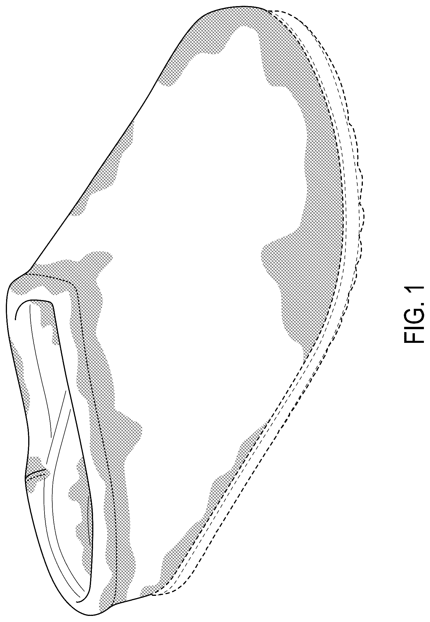 Patent USD1124601 — Shoe — Figure 1