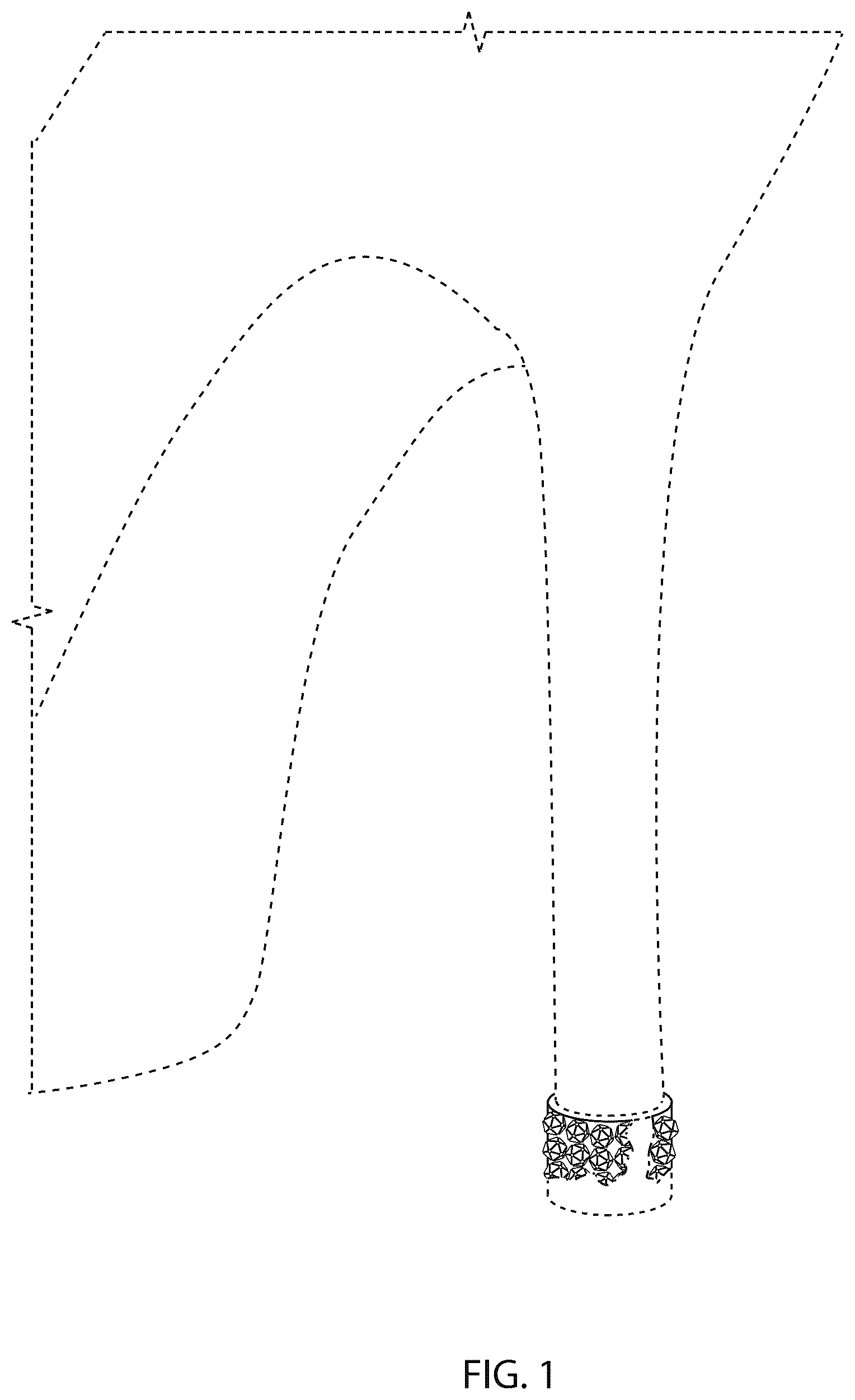Patent USD1124605 — Accessory heel tip for a shoe — Figure 1