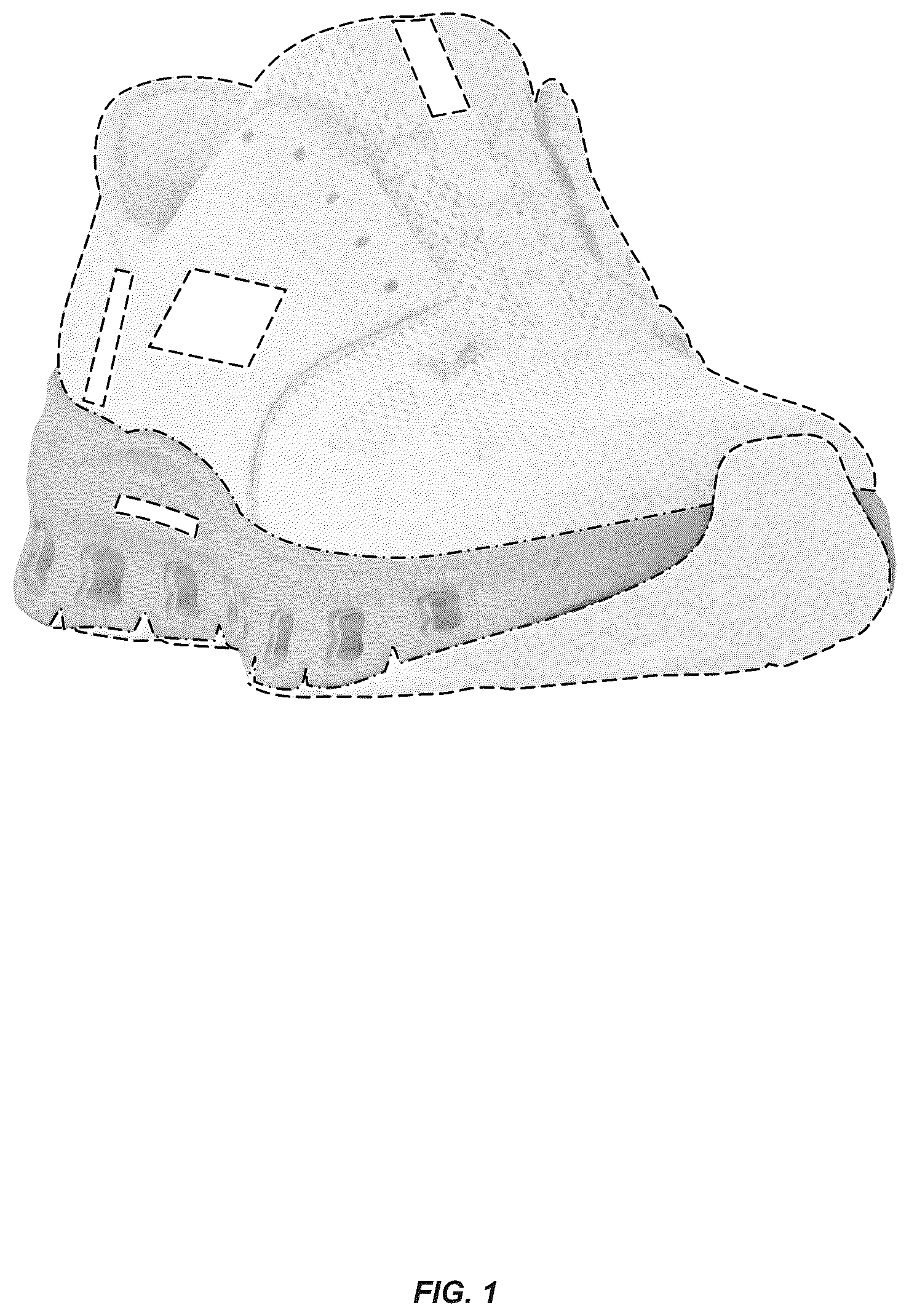 Patent USD1124608 — Midsole periphery — Figure 1